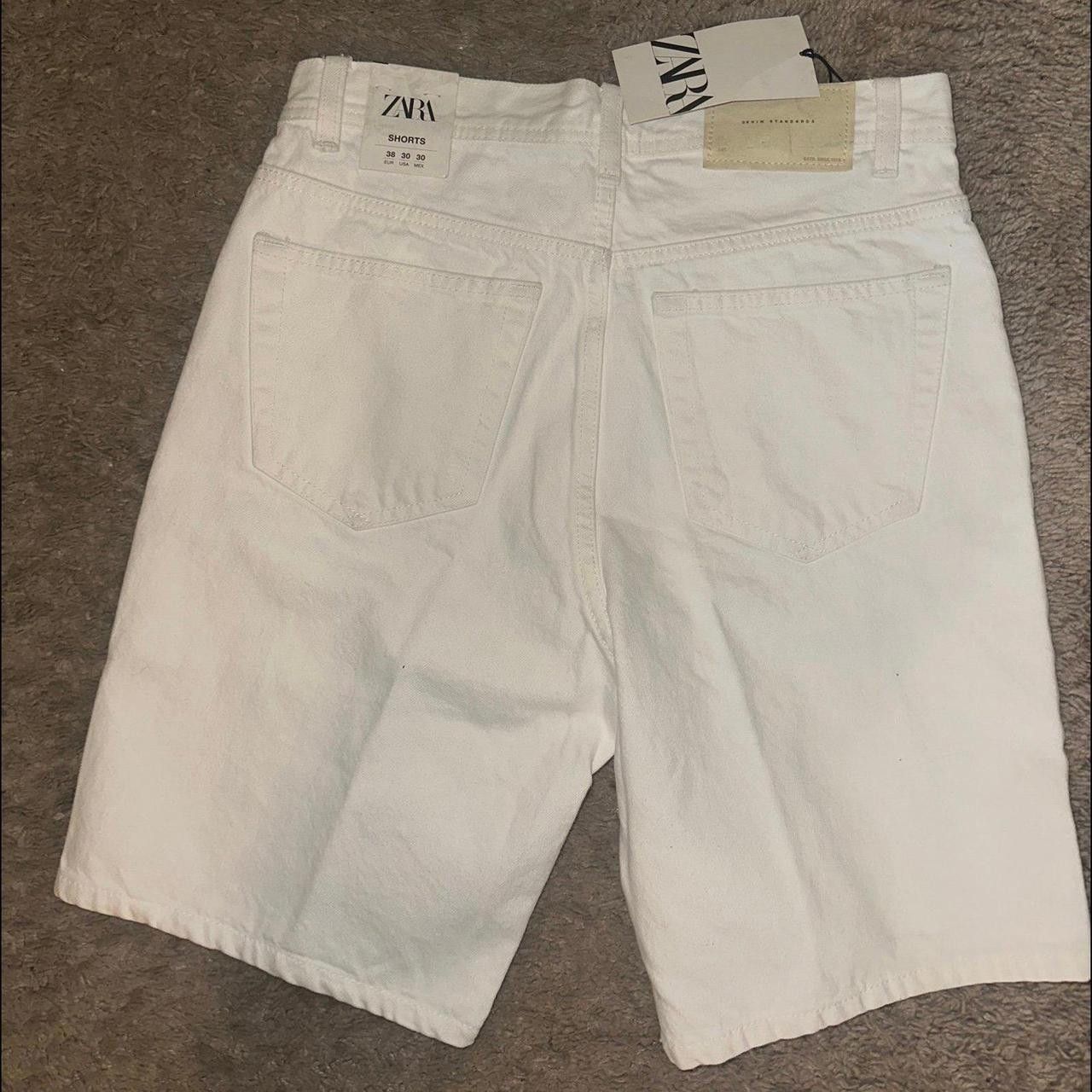 Zara New Mens White Denim Standards Size US 30 / EU 46 - 2 Thumbnail