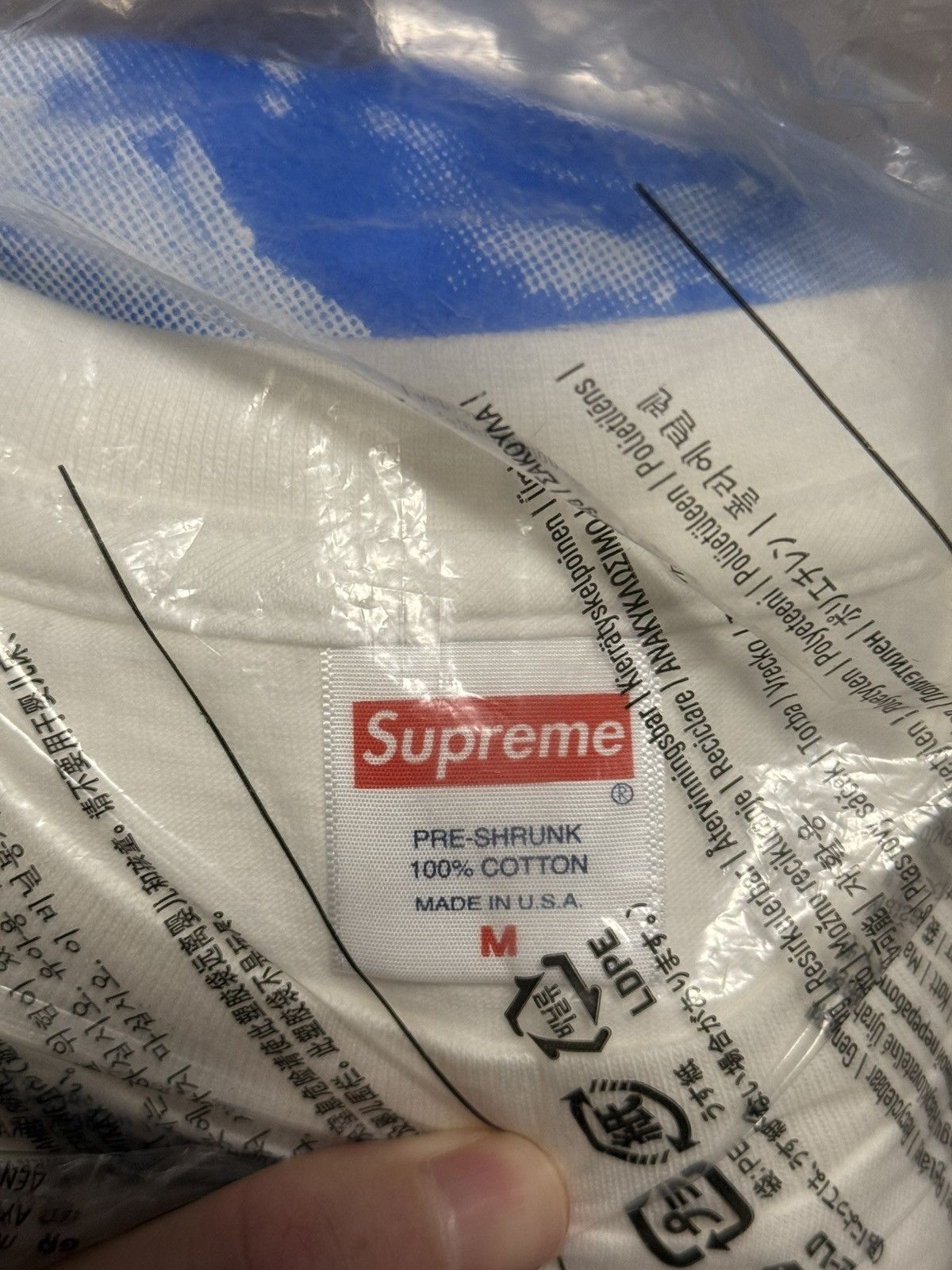 Supreme Supreme ss18 hey fuck face tee T-shirt White Size US M / EU 48-50 / 2 - 3 Thumbnail