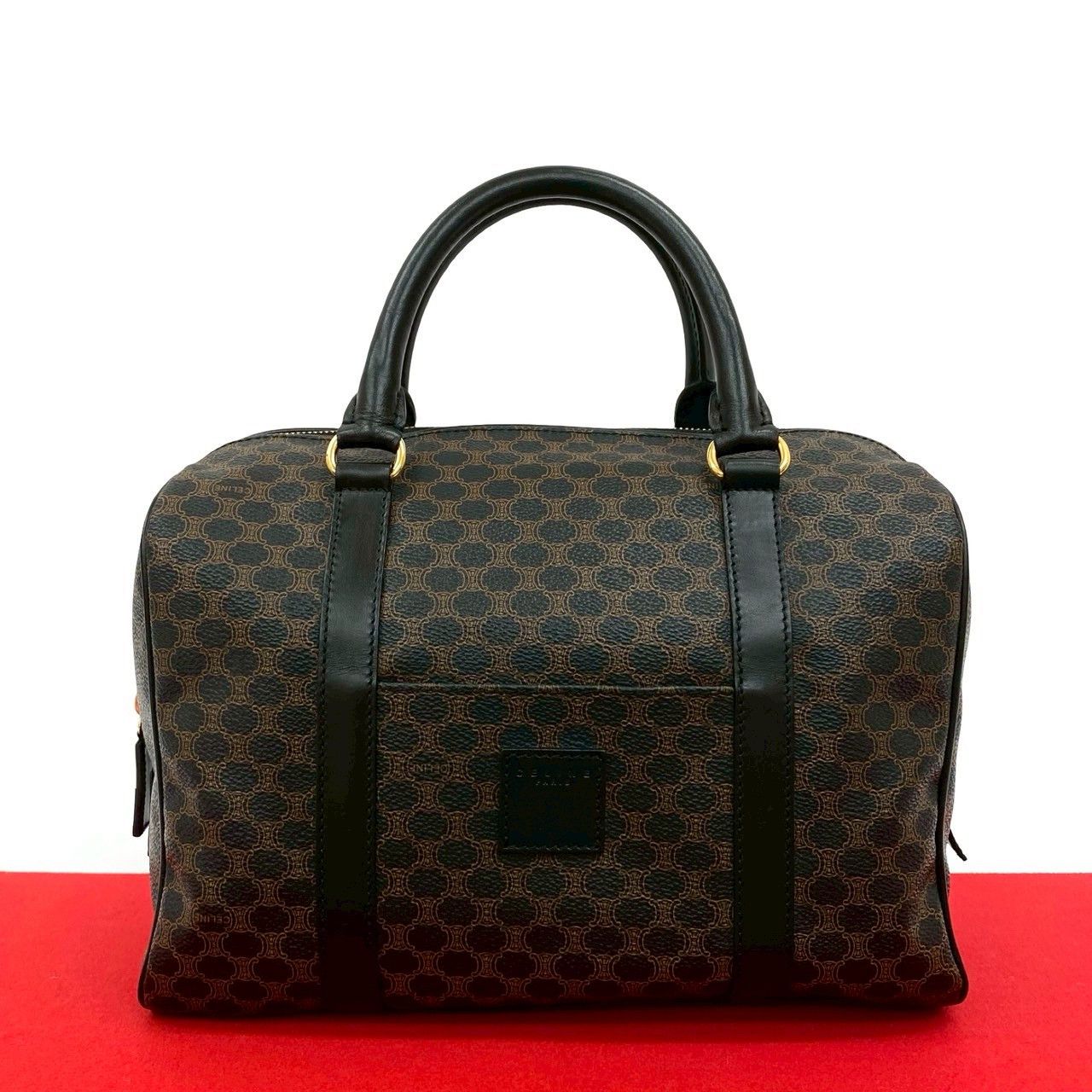 Celine Celine Celine Macadam Blazon Monogram Handbag Leather Handbag DUTY FREE for USA Size ONE SIZE - 1 Thumbnail