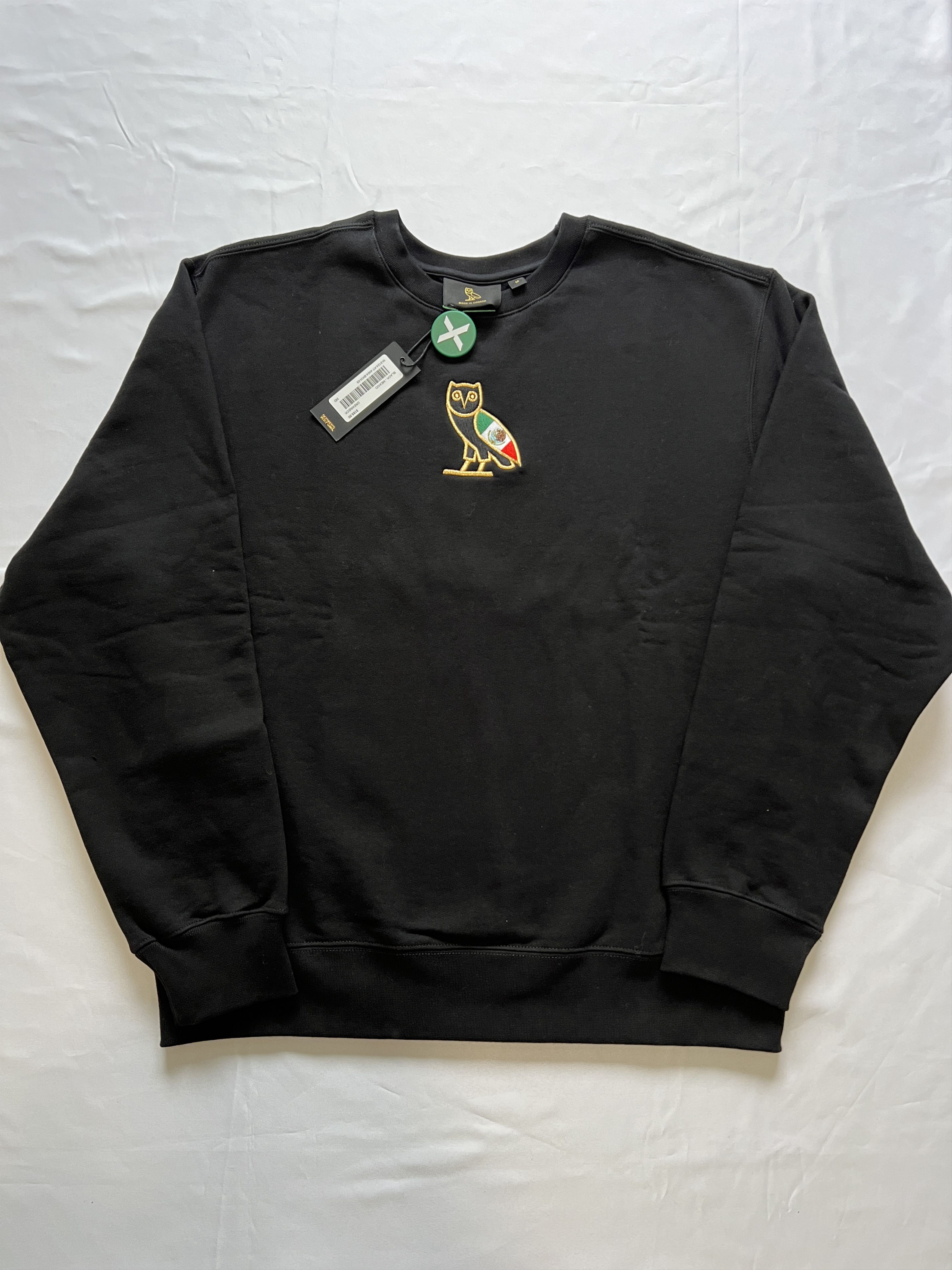 【OVO】Drake☆スウェットトップス☆MINI OG CREWNECK☆コットン OVO】Drake☆スウェットトップス☆MINI OG CREWNECK☆コットン