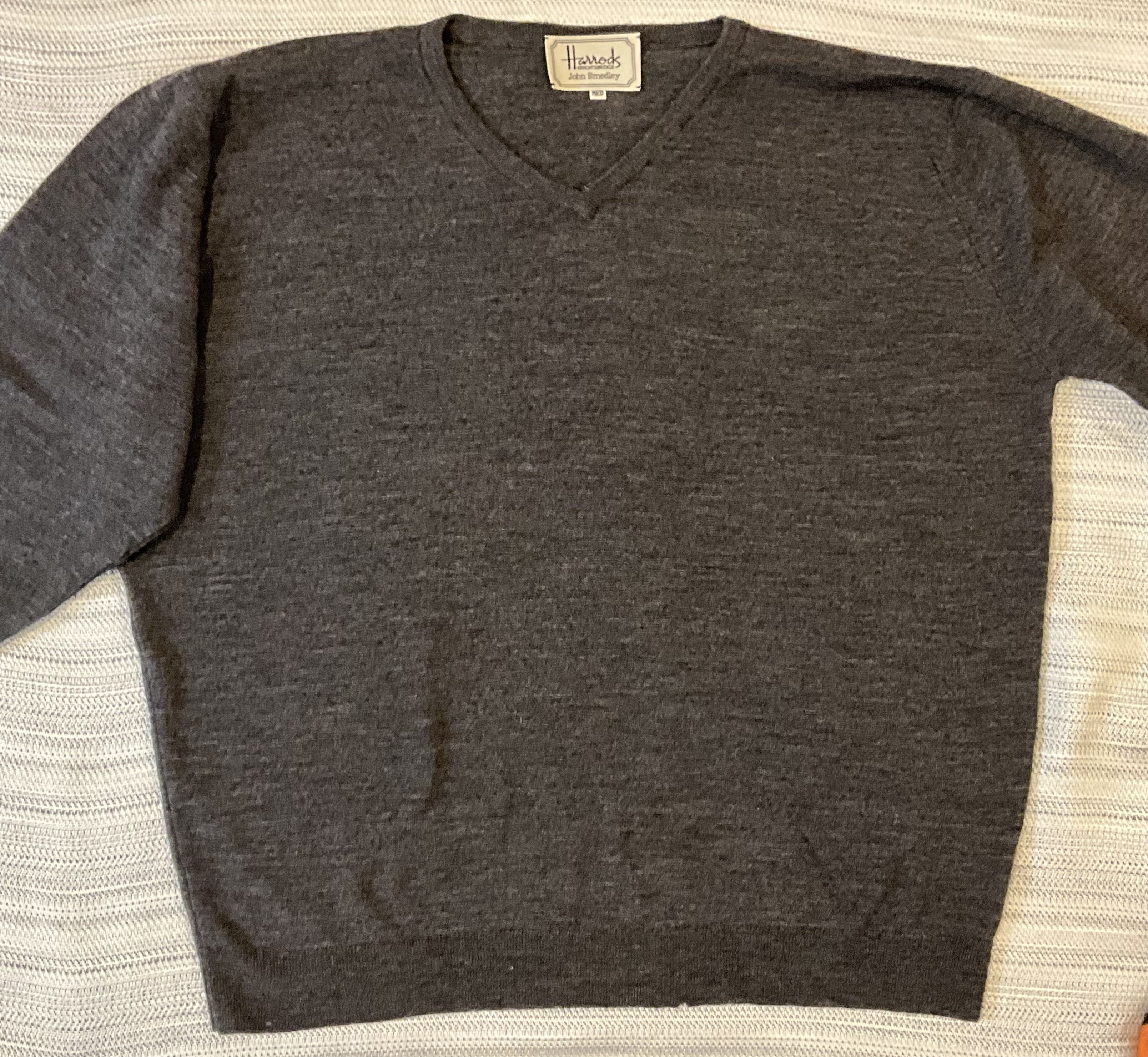 John Smedley John Smedley/Harrods Merino Sweater Size M-holes Size US M / EU 48-50 / 2 - 2 Thumbnail