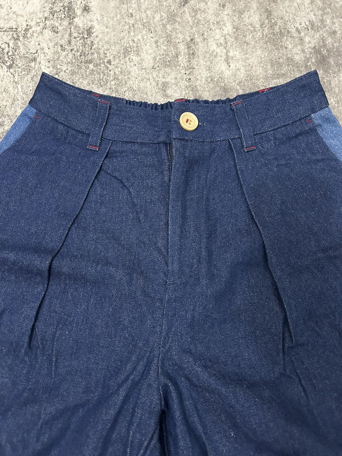 Japanese Brand × Yohji Yamamoto Pou Dou Dou Baggy Jeans Yohji style Size US 28 / EU 44 - 7 Thumbnail