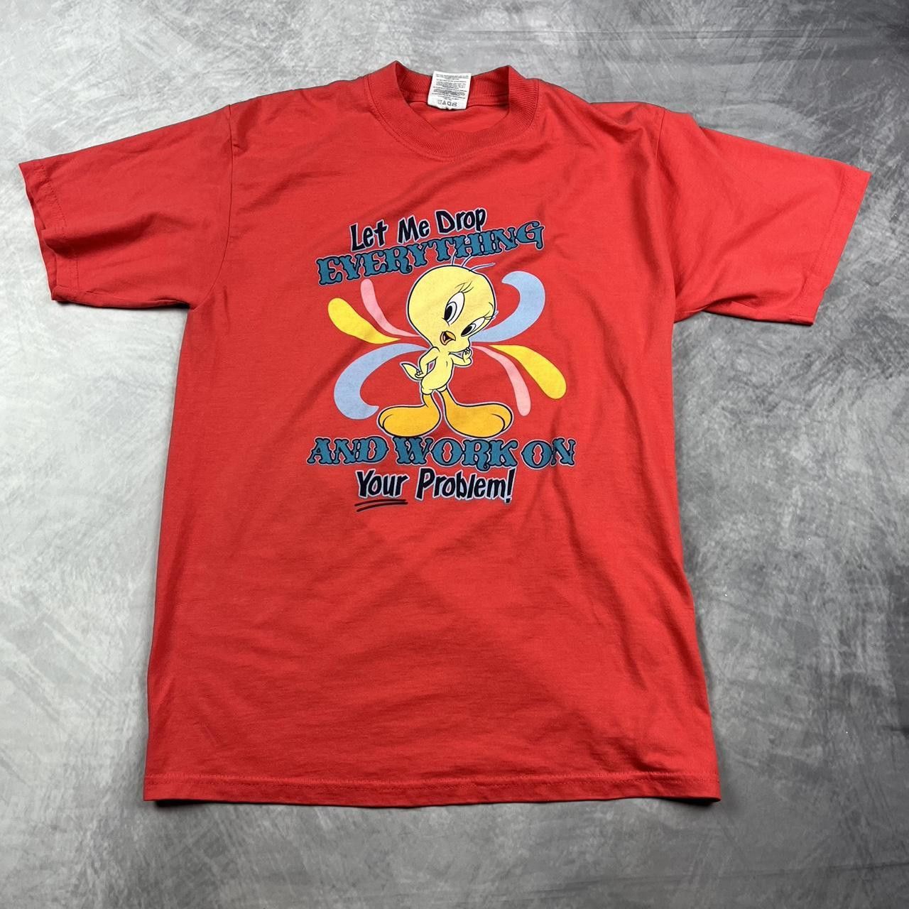 Jerzees Funny tweety graphic shirt Size US M / EU 48-50 / 2 - 1 Thumbnail