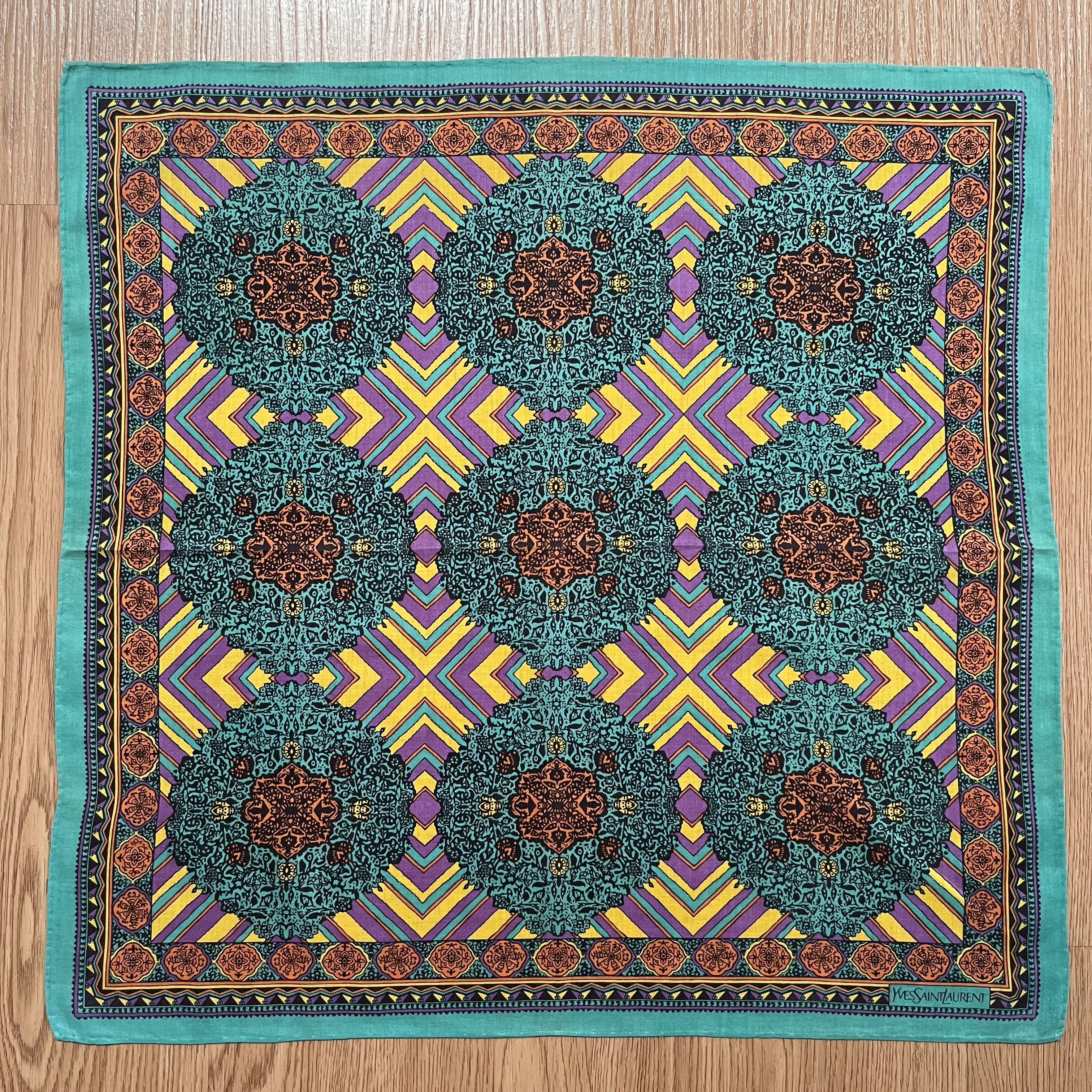 Yves Saint Laurent Vintage Yves Saint Laurent Handkerchief Size ONE SIZE - 1 Thumbnail