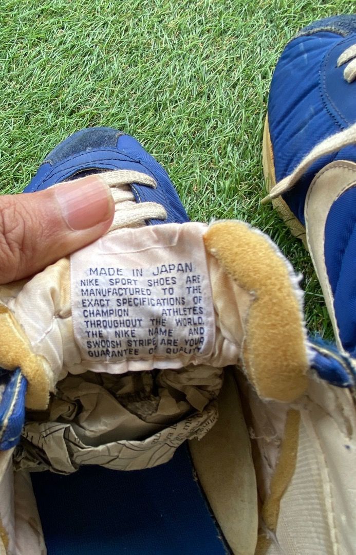 Vintage VERY RARE NIKE CORTEZ SNEAKER MADE IN JAPN Size US 12.5 / EU 45-46 - 9 Thumbnail