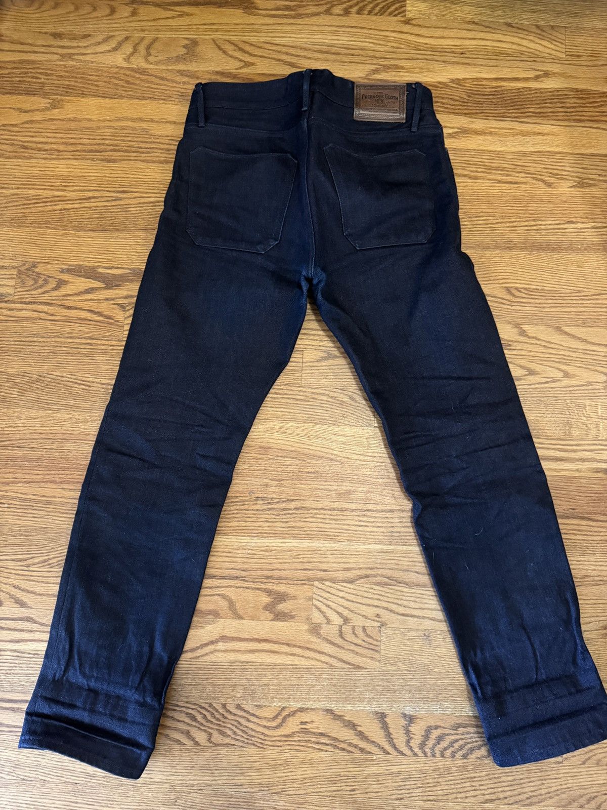 Freenote Cloth Freenote Cloth Portola Indigo Brown Tapered Denim 30x30 Size US 30 / EU 46 - 4 Thumbnail