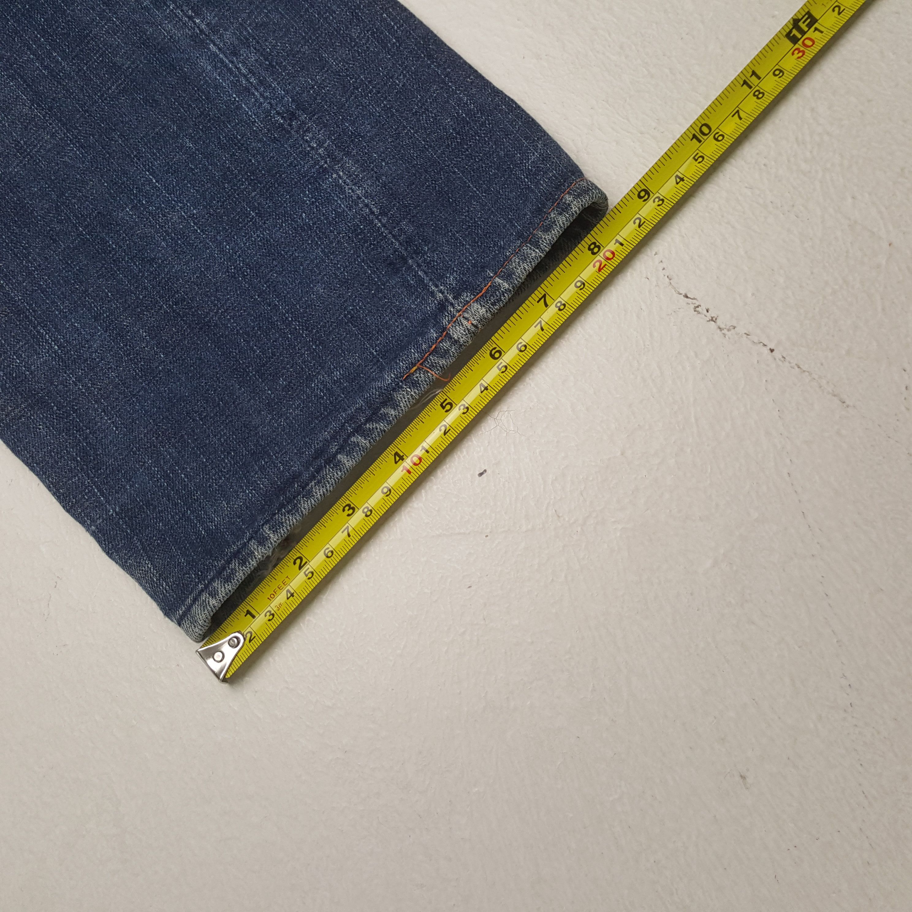 Evisu Evisu Japanese Brand Streetwear Custom Daicock Jeans RR12 Size US 30 / EU 46 - 11 Thumbnail