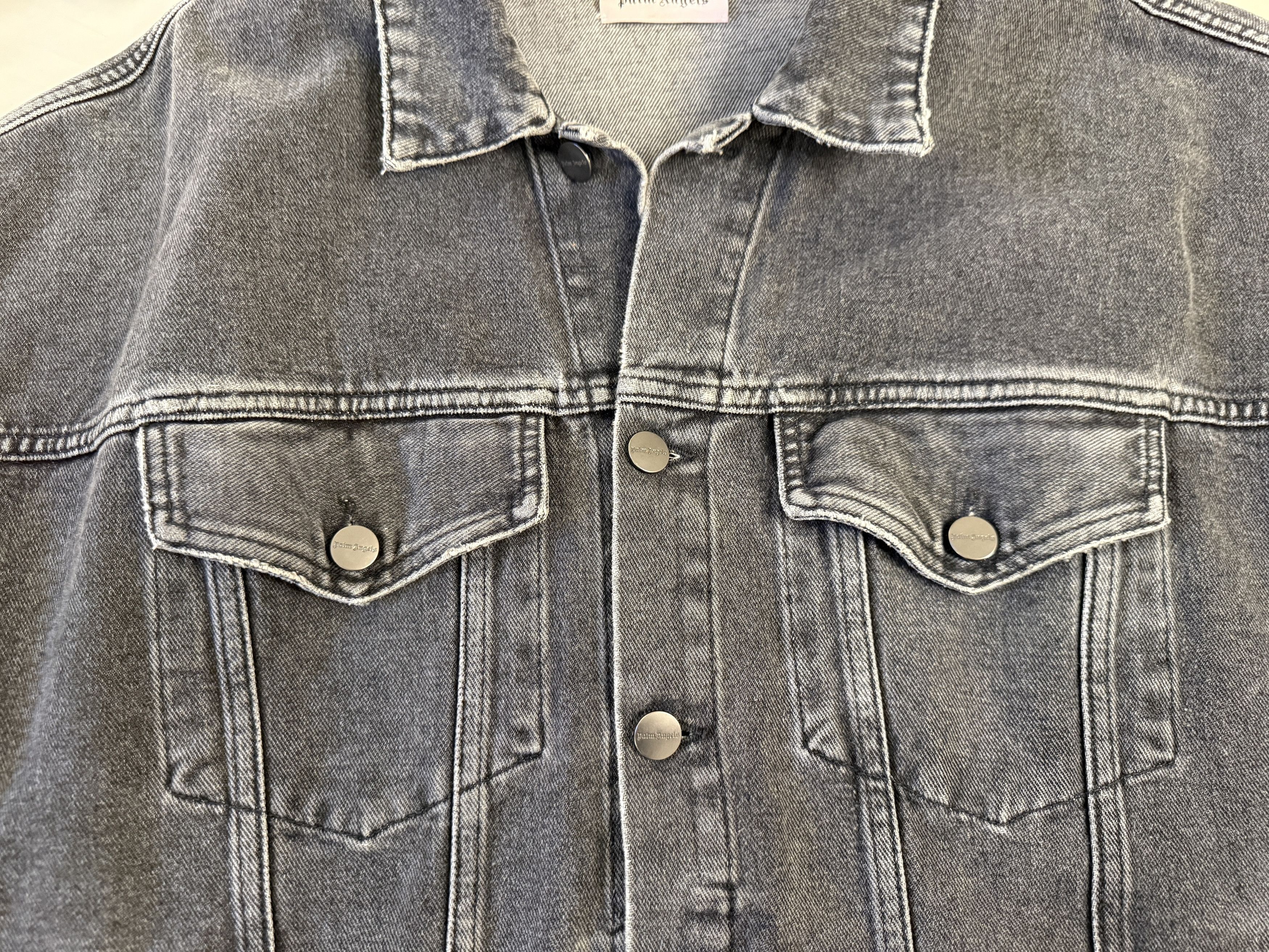 Palm Angels Palm Angels Logo Denim Jacket Size US M / EU 48-50 / 2 - 3 Thumbnail