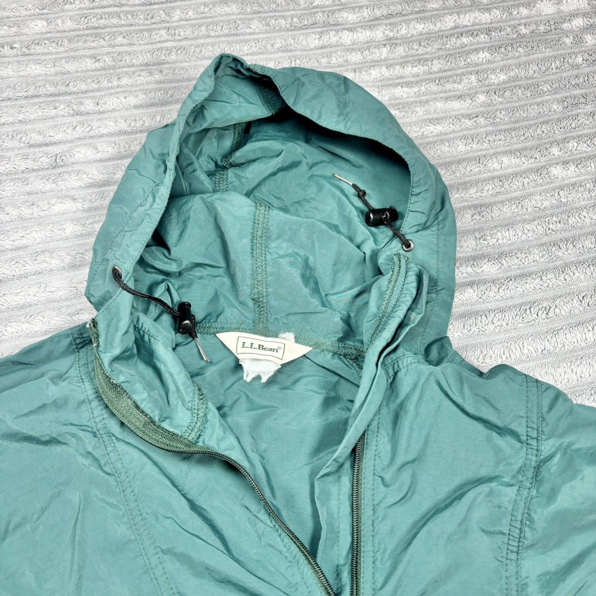 L.L. Bean VTG LL BEAN USA DARK GREEN THINSULATE 1/4 ZIP PULLOVER Size L / US 10 / IT 46 - 10 Thumbnail