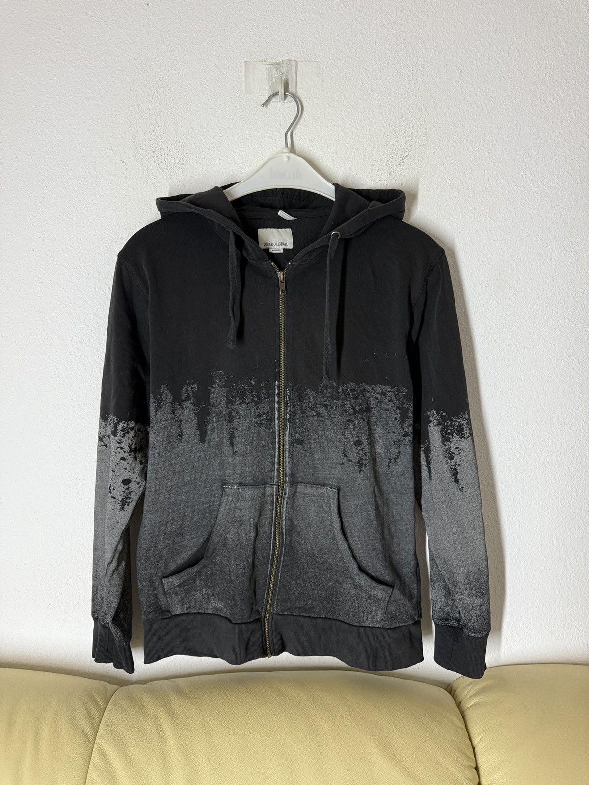 Shine Original Vintage Shine Original Avantgarde Faded Zip Hoodie Size US M / EU 48-50 / 2 - 12 Thumbnail