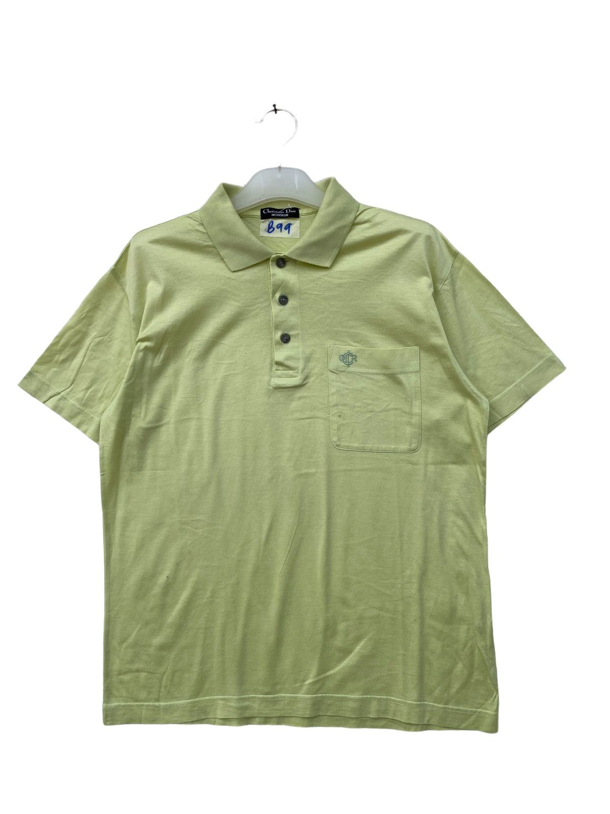 Christian Dior Monsieur Vintage Christian Dior Polo Shirt Size US M / EU 48-50 / 2 - 1 Thumbnail