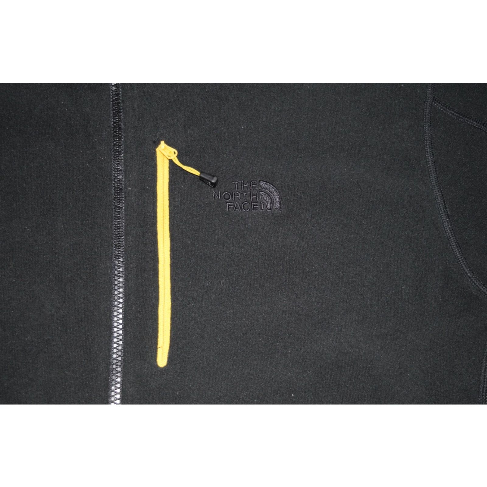 The North Face THE NORTH FACE MENS JACKET FLEECE LINED ZIP UP MID WEIGHT BLACK XL Size US XL / EU 56 / 4 - 2 Thumbnail