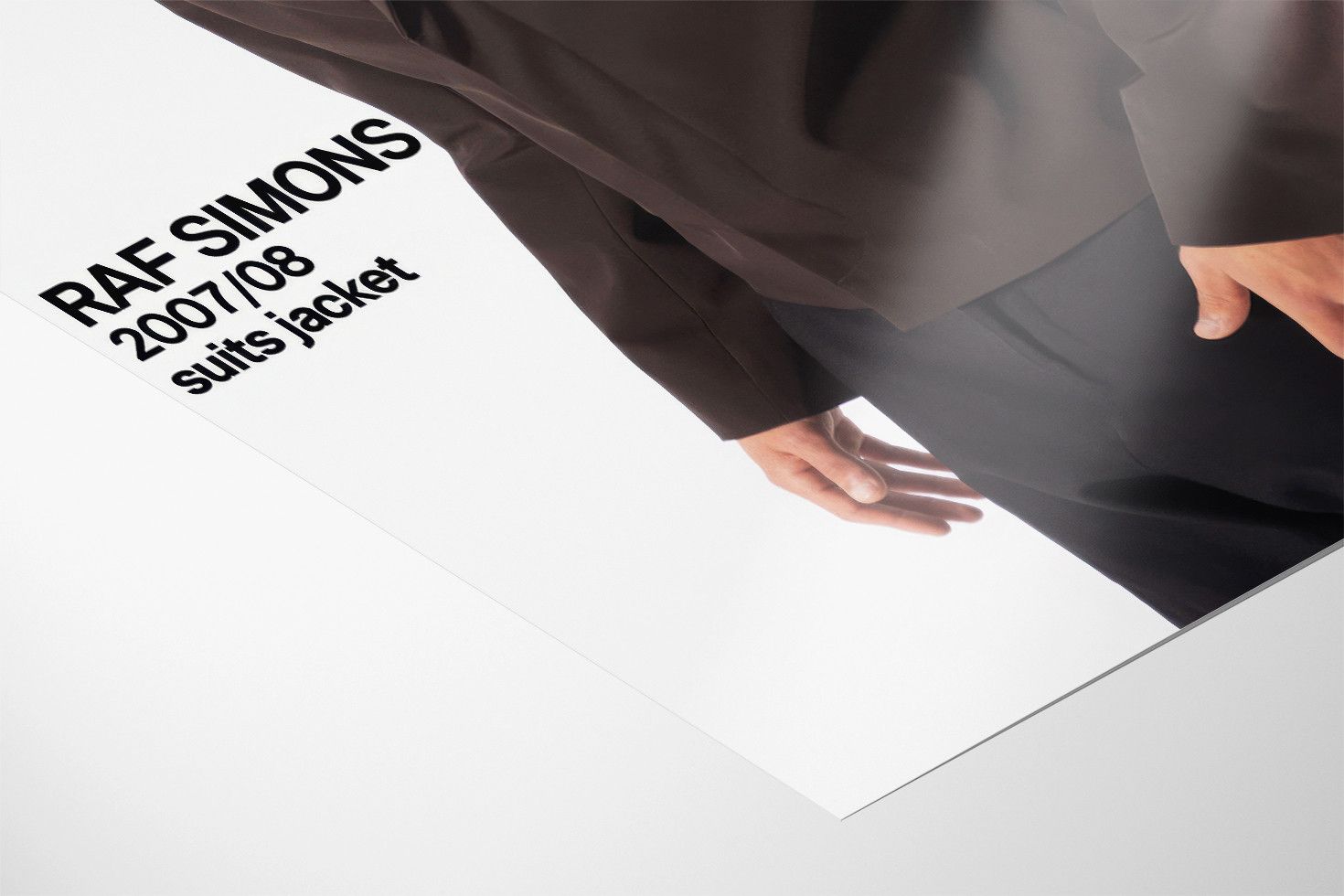 Raf Simons Raf Simons Poster Gift Vintage Archive Art Book Logo Size ONE SIZE - 5 Thumbnail