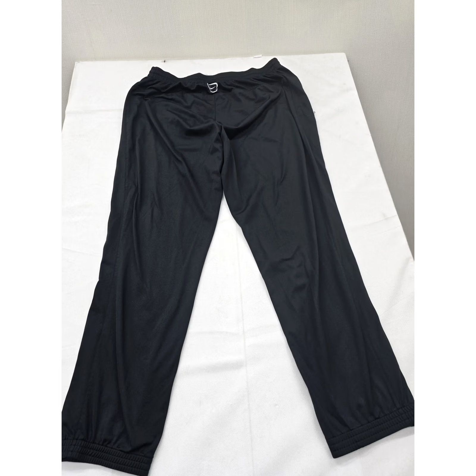 Nike Nike Mens XXL Black Dri-FIT Tapered Joggers Drawstring Pants Size US 39 - 2 Thumbnail