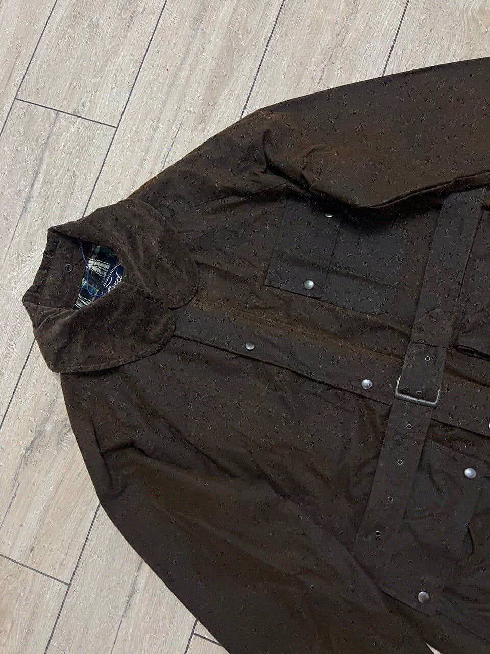 Ford Vintage Rare Ford Formula 1 waxed hooded jacket Size US S / EU 44-46 / 1 - 6 Thumbnail