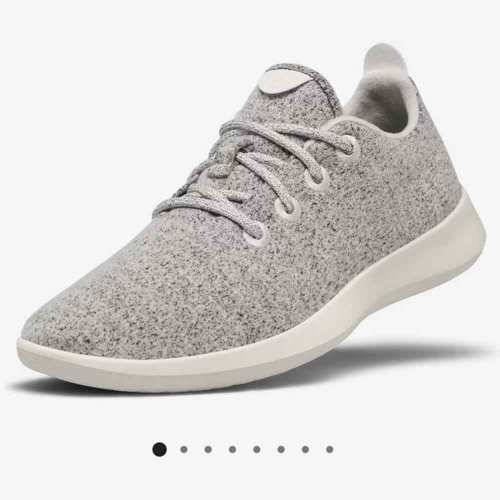 Allbirds Allbirds l Wool Runners Gray White Sneakers 9 Size US 9 / IT 39 - 1 Thumbnail