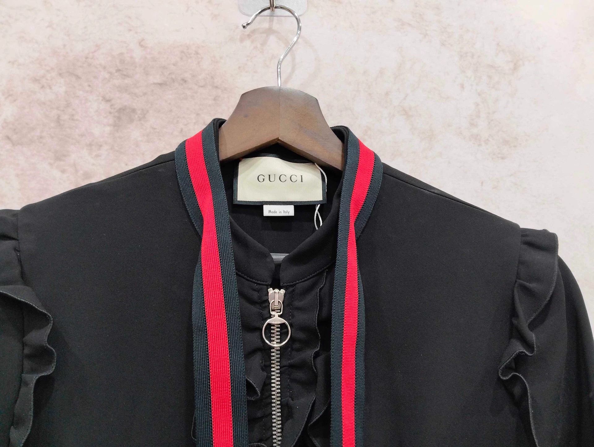 Gucci GUCCI Collar Zipper A-line Long Sleeve Dress Women's XL Size XL / US 12-14 / IT 48-50 - 3 Thumbnail