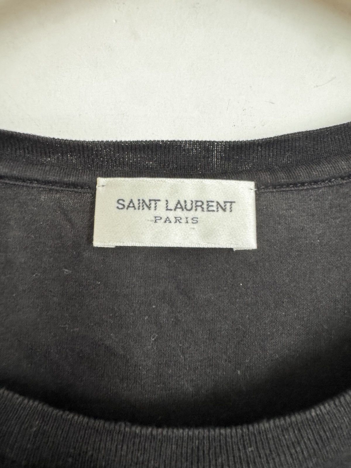 Saint Laurent Paris Hedi bloodluster T Size US M / EU 48-50 / 2 - 2 Thumbnail