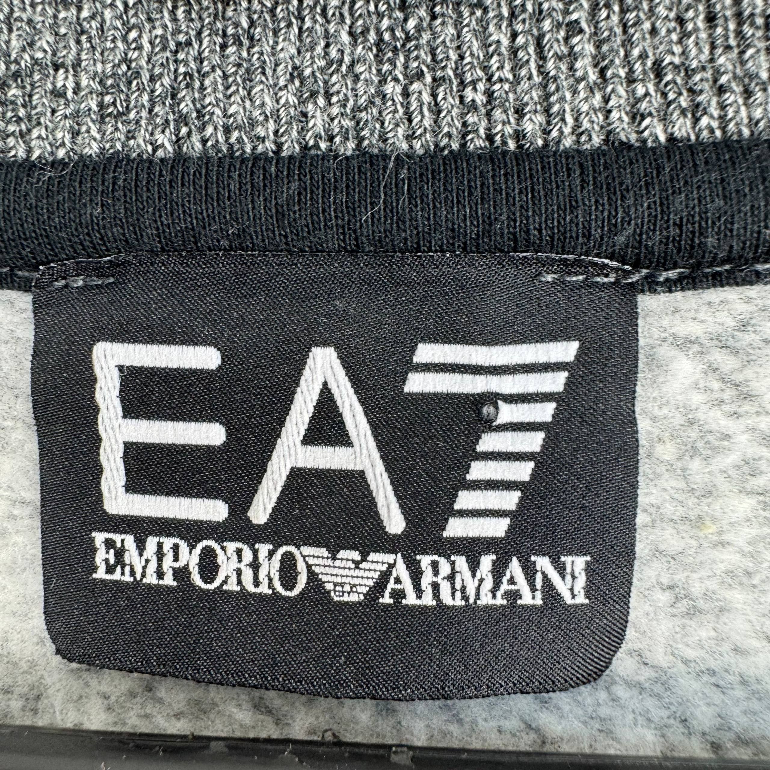 Emporio Armani EA7 Emporio Armani Logo Sweatshirt Grey Mens Size S Size US S / EU 44-46 / 1 - 3 Thumbnail
