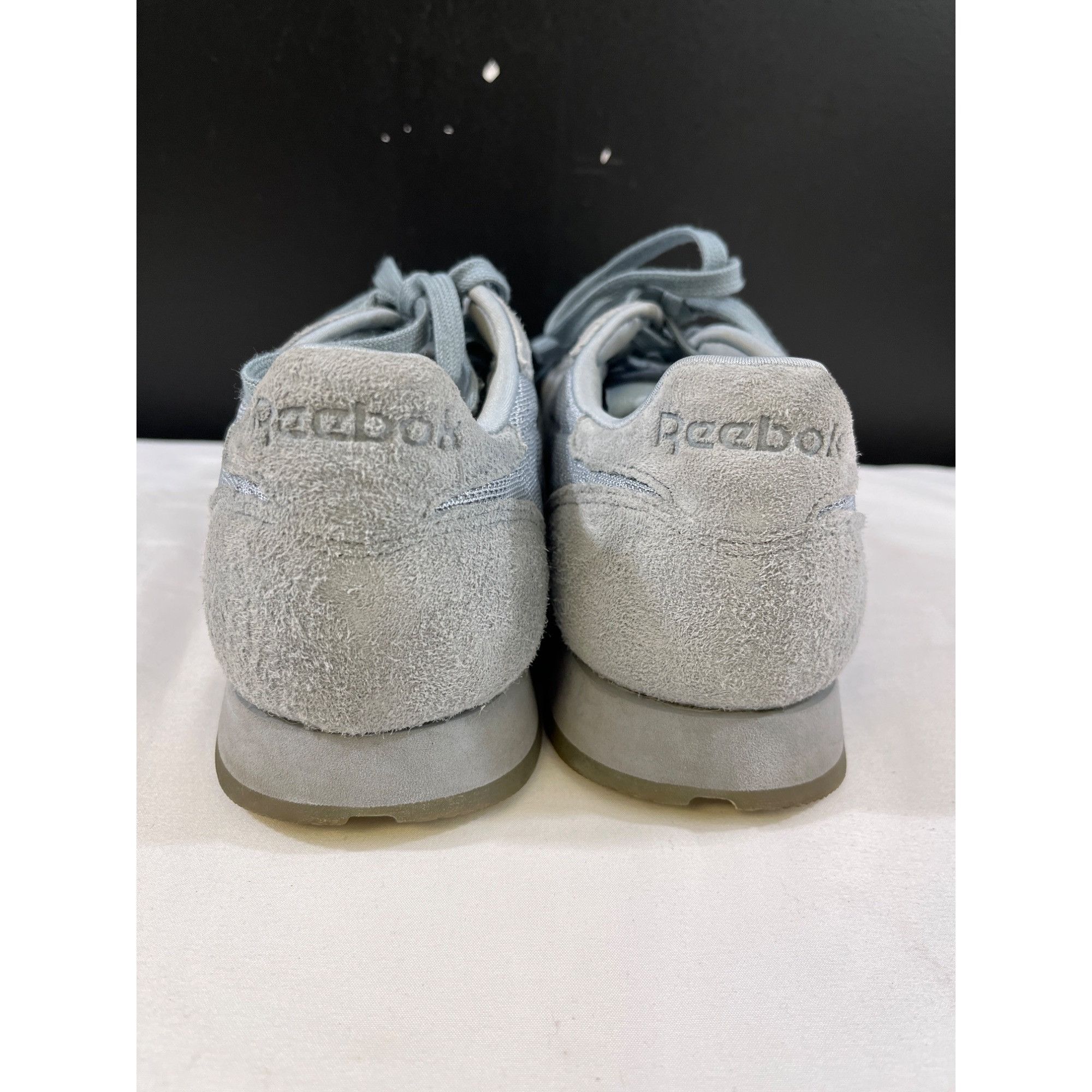 Reebok Reebok Womens Blue Leather Casual Sneakers Size 10 SKU 6554 Size US 10 / IT 40 - 4 Thumbnail