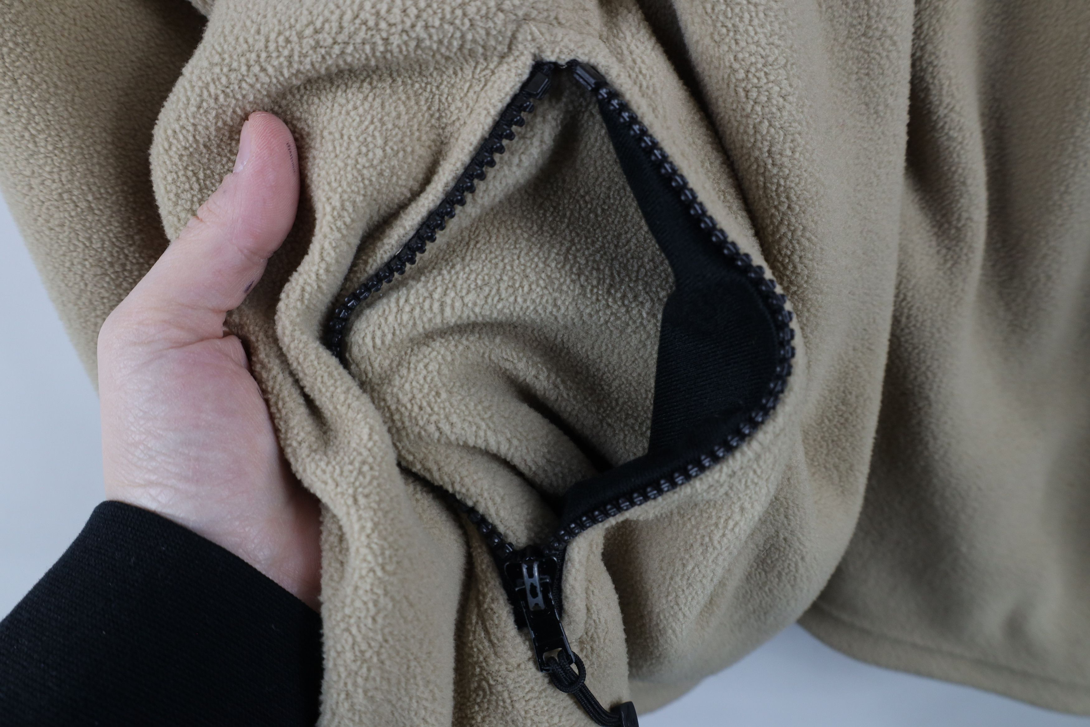 Vintage Vintage Ducks Unlimited Out Full Zip Fleece Jacket Beige Size US XXL / EU 58 / 5 - 6 Thumbnail