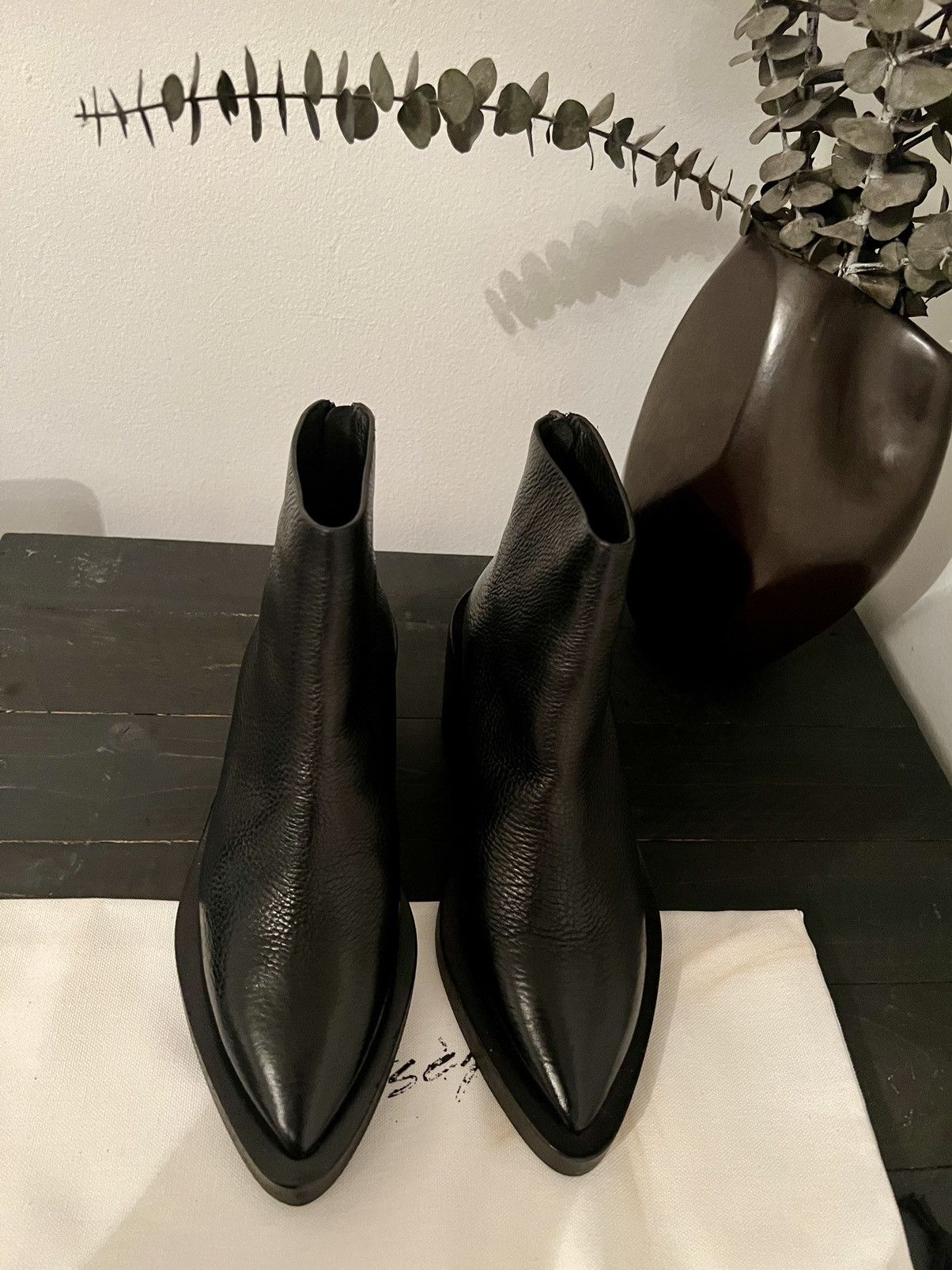 Marsell Marsèll Black Coneros Tronchetto Zip Boots Size US 6 / IT 36 - 8 Thumbnail