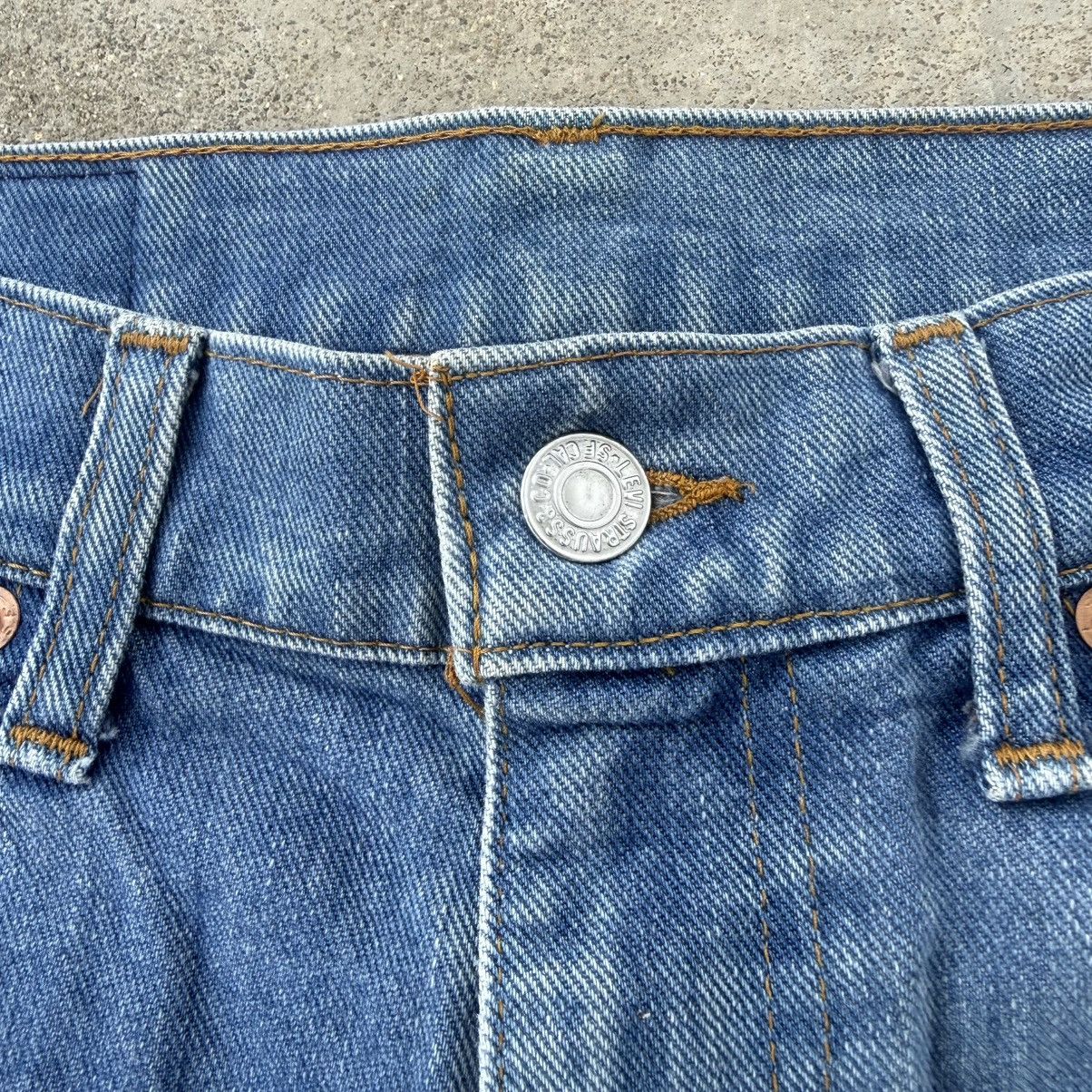 Levi's Vintage Clothing W31 Vintage 94' Levi's 512 White Tag Denim Jean Pants Size US 31 - 4 Thumbnail