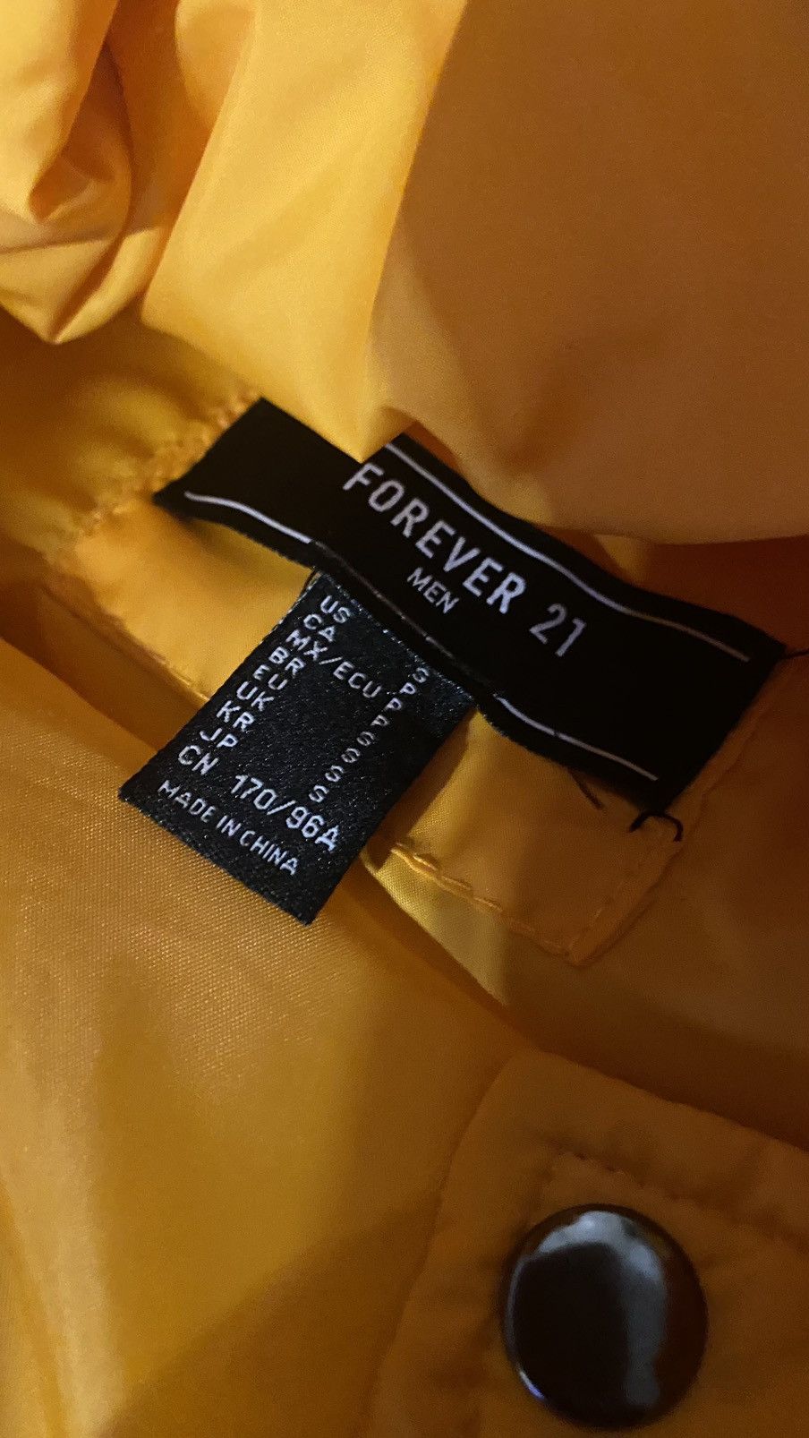 Forever 21 Yellow Forever 21 Puffer Size US S / EU 44-46 / 1 - 4 Thumbnail