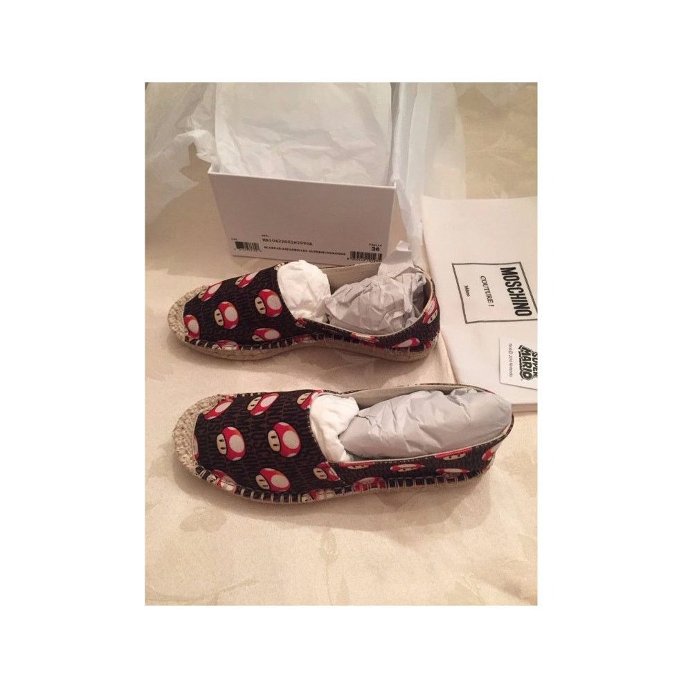 Moschino SS16 Moschino Couture X Jeremy Scott Mushroom Espadrilles Size US 8 / IT 38 - 3 Thumbnail