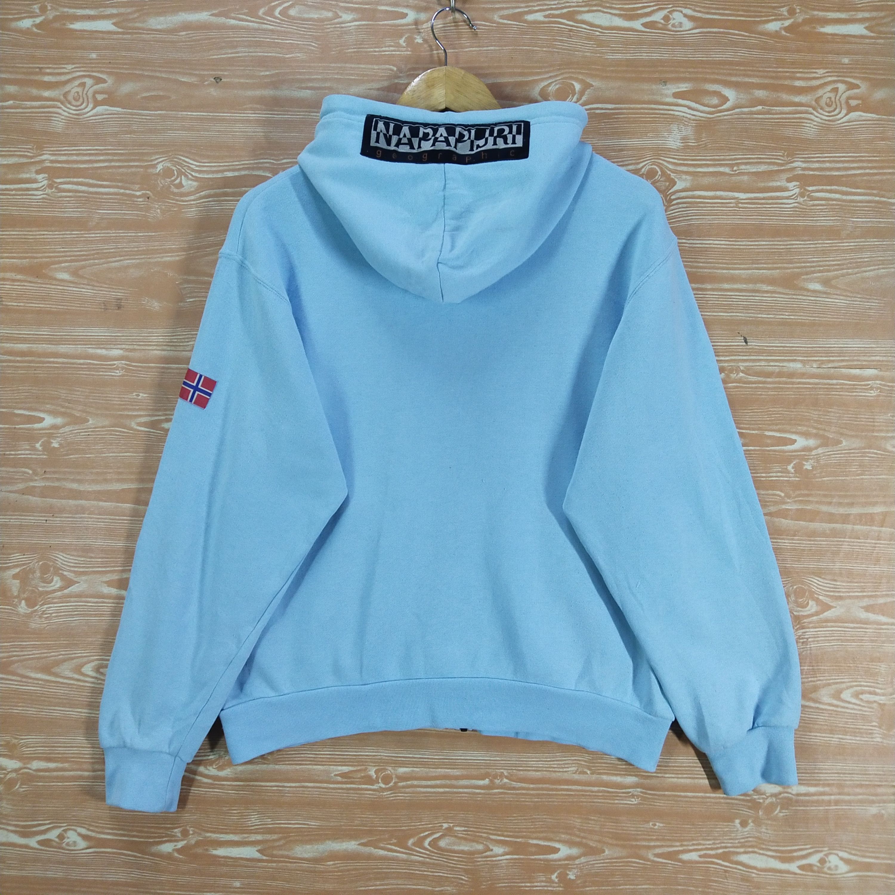 Hysteric Glamour Napapijri Geographic Zipper Hoodie Size US M / EU 48-50 / 2 - 2 Thumbnail