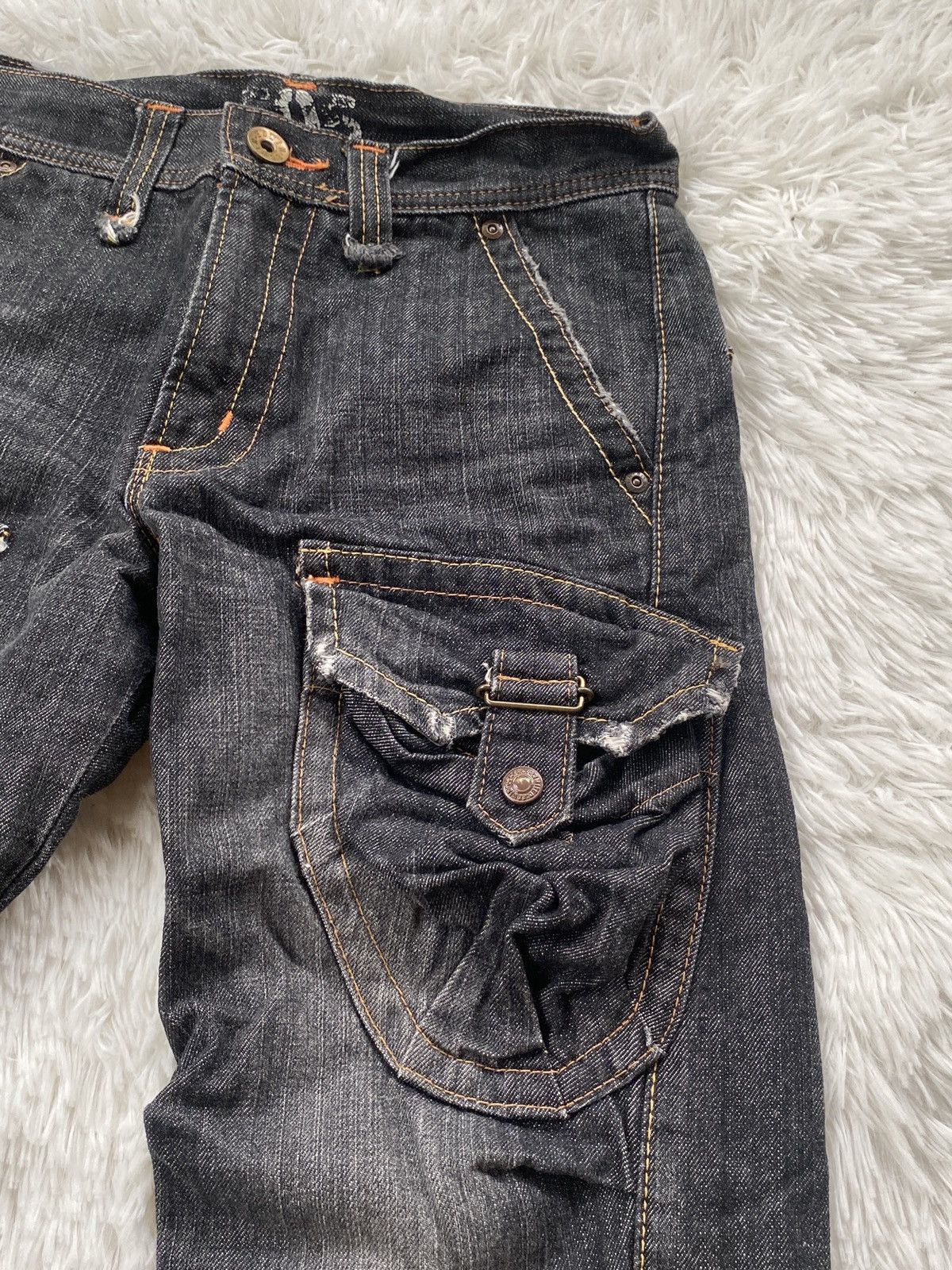 Edwin RARE💥 Stonewash vintage Edwin 505 Bushpant jeans BOOTCUT Size US 29 - 9 Thumbnail