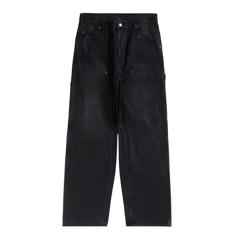 Supreme MM6 Maison Margiela Foil Double Knee Painter Pant Black | Grailed