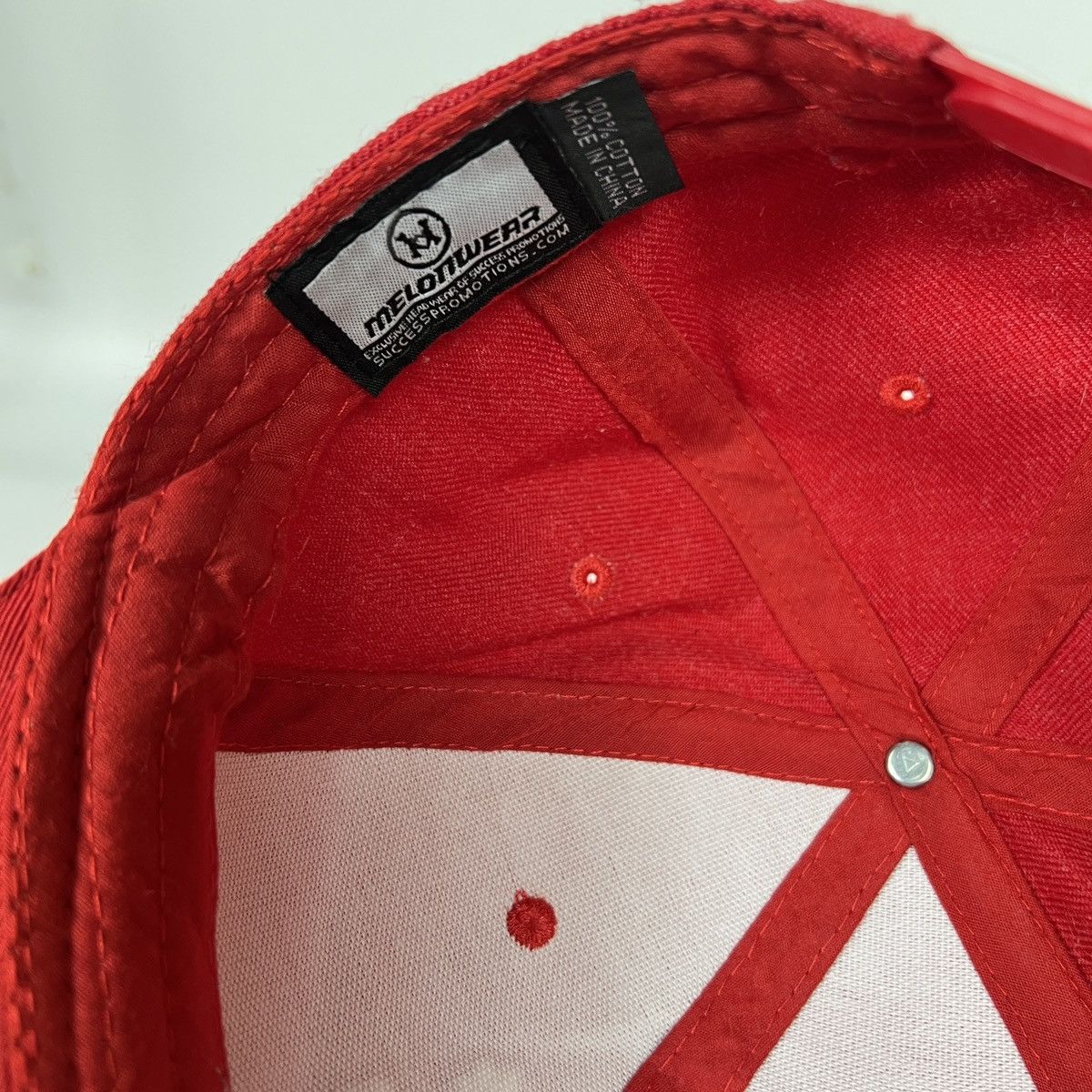 Honda Honda Red Cap By melonwear Size ONE SIZE - 7 Thumbnail