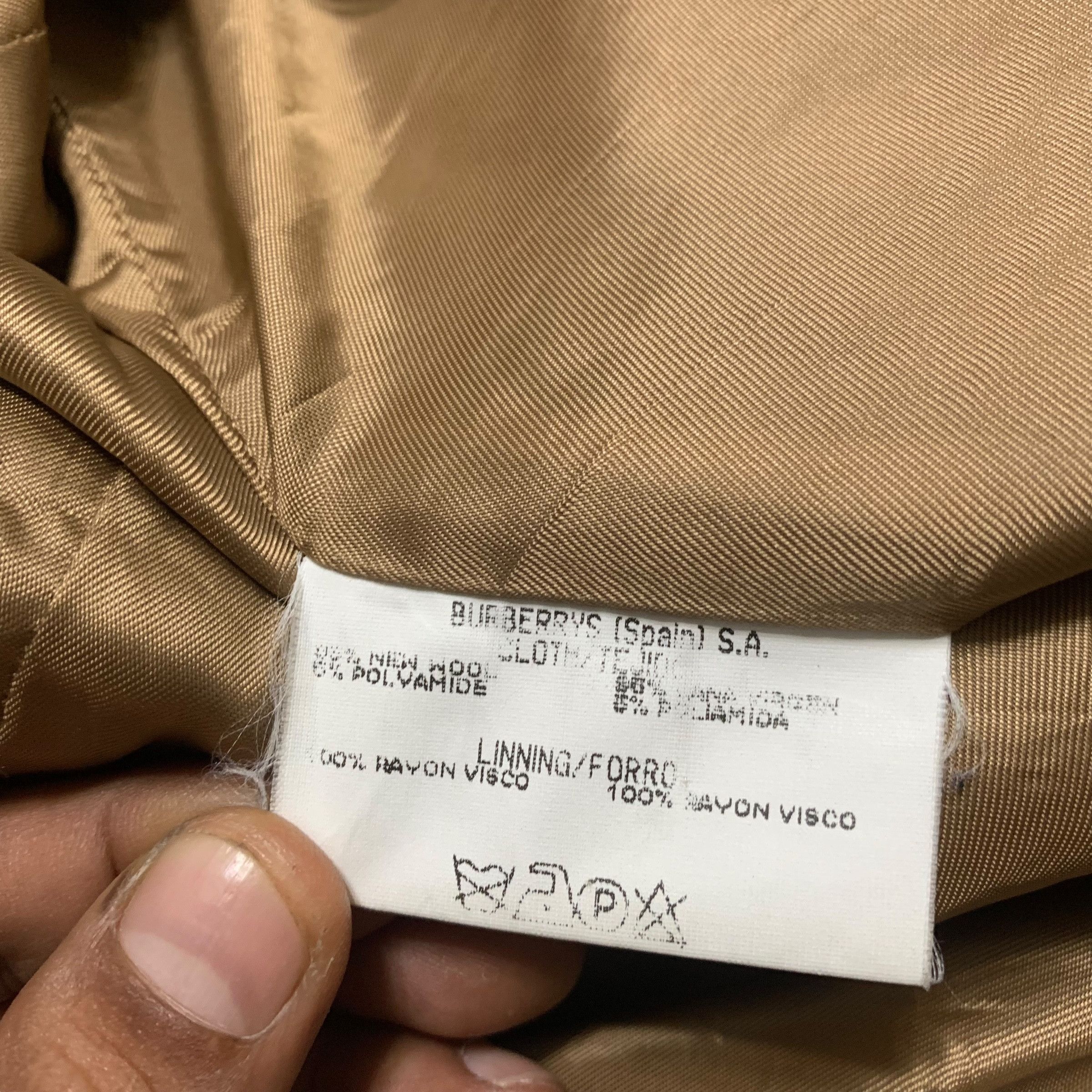 Burberry Burberrys Double Breast Wool Overcoat Size L / US 10 / IT 46 - 6 Thumbnail