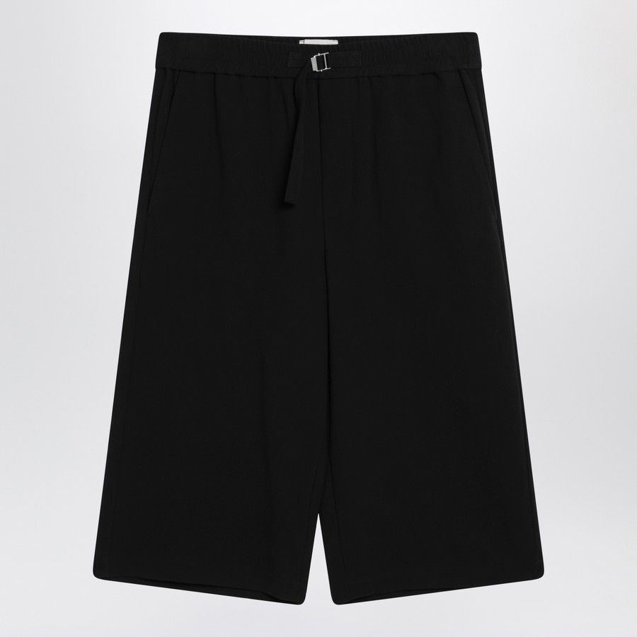 AMI o1d2blof0625 Cotton Shorts in Black Size US 30 / EU 46 - 1 Thumbnail