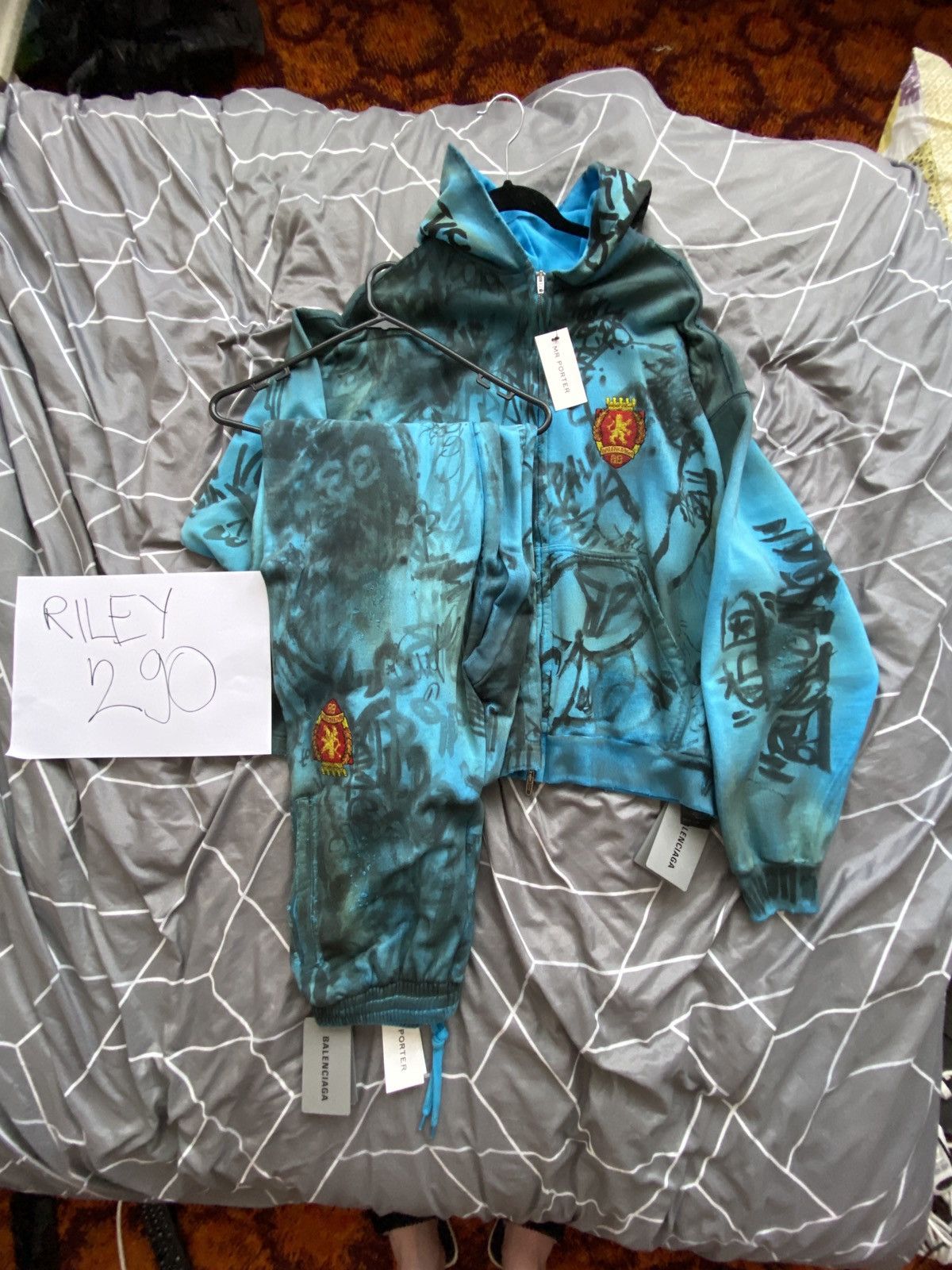 Balenciaga 🆕 Balenciaga Skater Full Tracksuit 🆕 Size US XXS / EU 40 - 1 Thumbnail