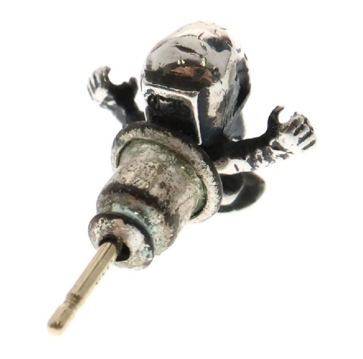 Chrome Hearts Chrome Hearts Foti Tiny Haristator Stud Earring Size ONE SIZE - 2 Thumbnail