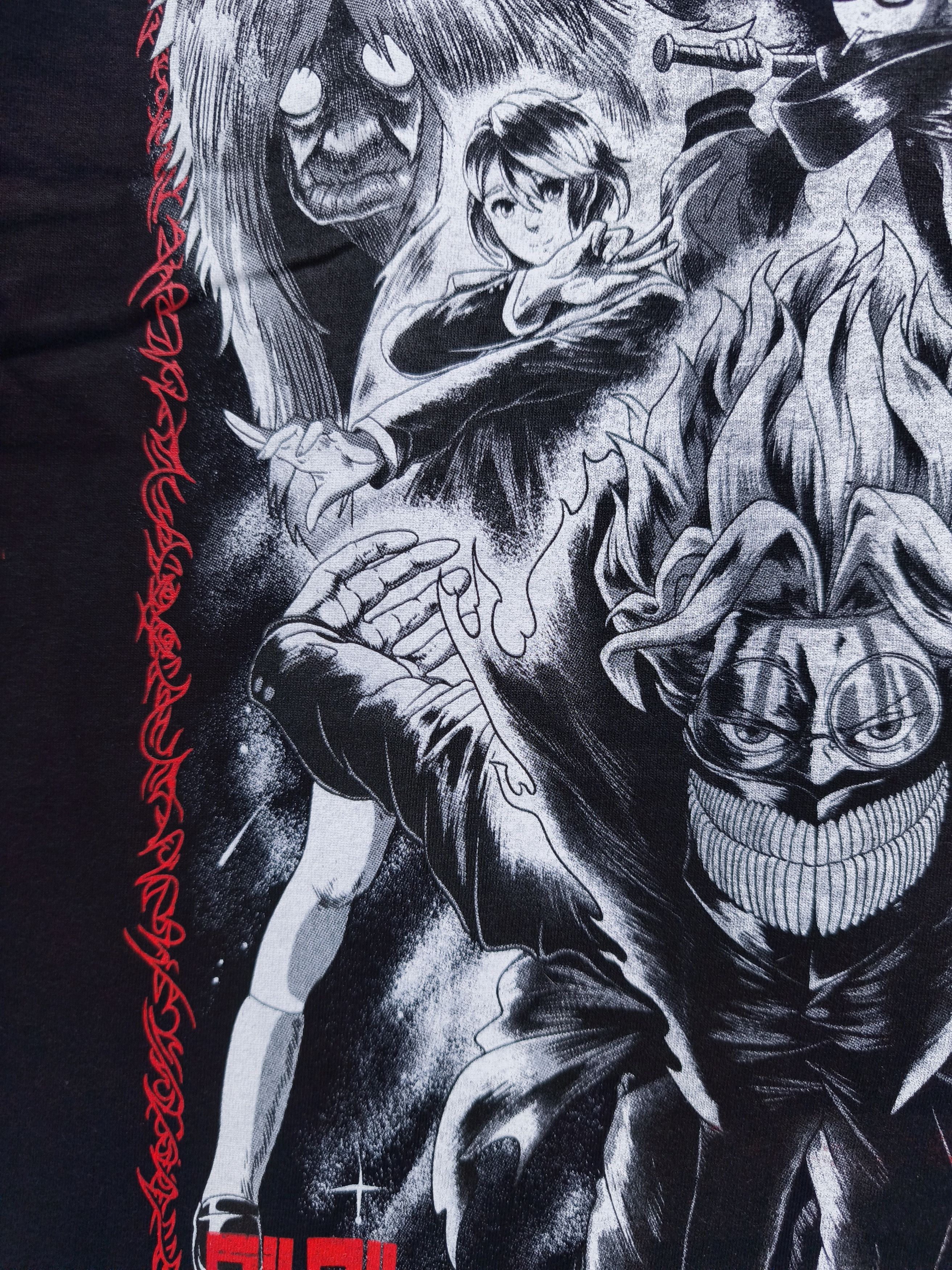 Anime Dandadan Paranormal Activity T-shirt Size US XL / EU 56 / 4 - 5 Thumbnail