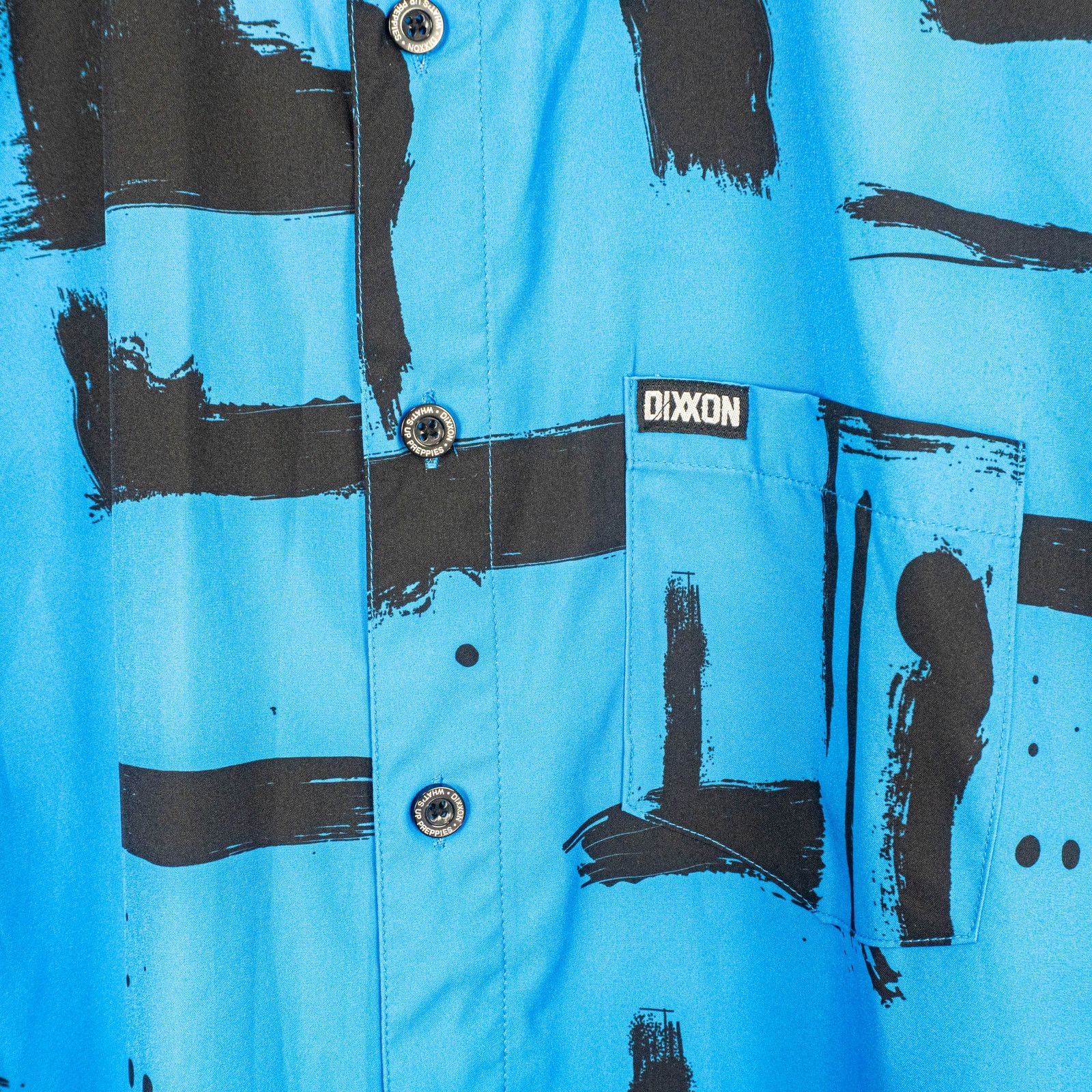 Dixxon DIXXON Flannel Co. Short Sleeve Slater Shirt Blue black L Size US L / EU 52-54 / 3 - 5 Thumbnail