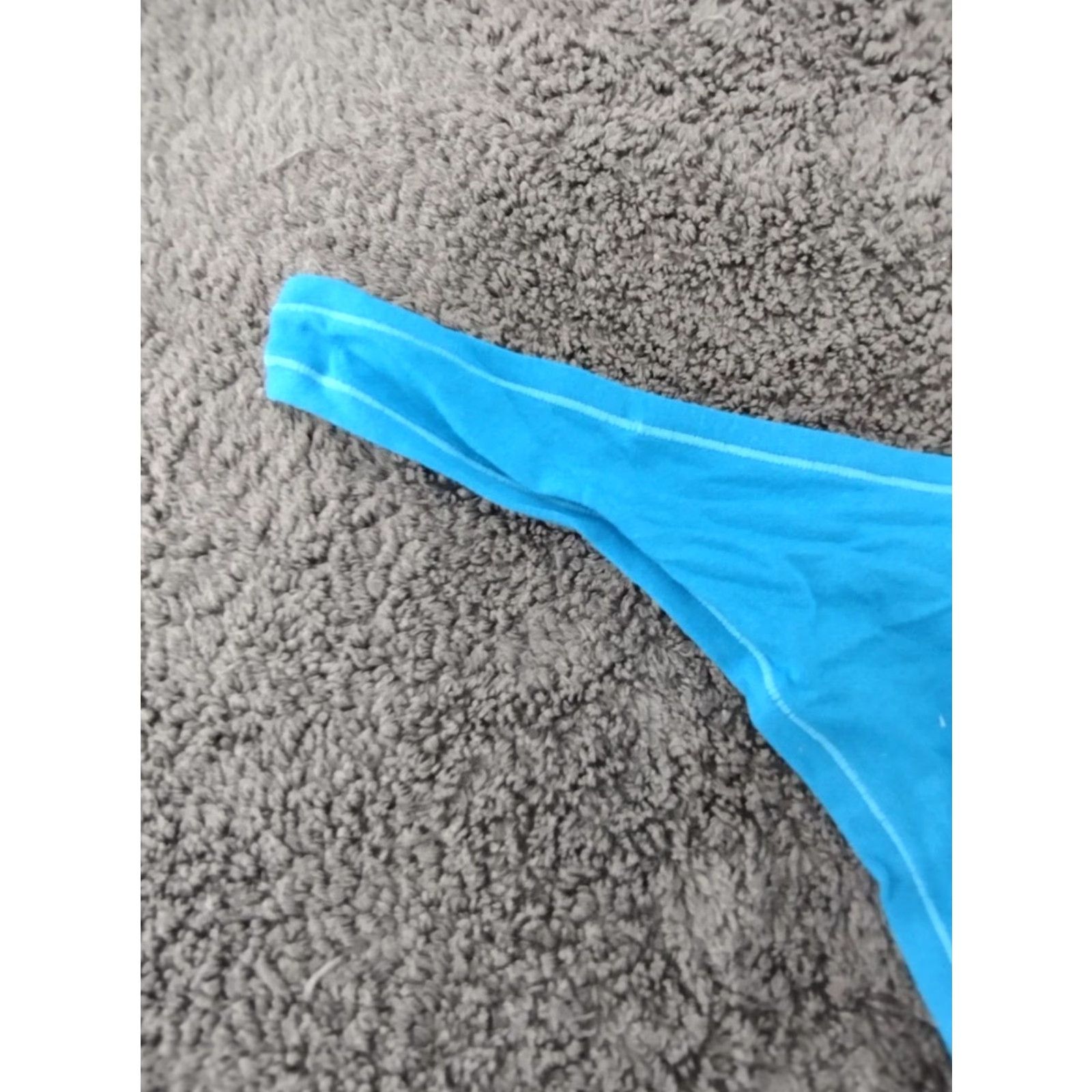 SKIMS Skims Mykonos Color Cotton Jersey Dipped Thong 3X Plus Size Panties Vshape Low Rise Womens Size XXL / US 16-18 / IT 52-54 - 7 Thumbnail