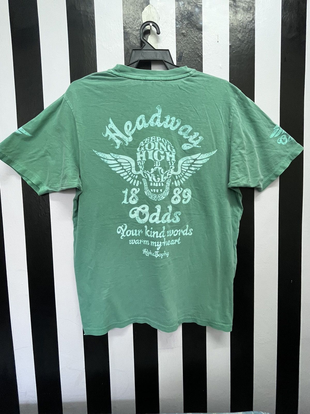 Japanese Brand × Vintage Vintage SKULL Japanese Brand Style T-Shirts Size US XL / EU 56 / 4 - 4 Thumbnail