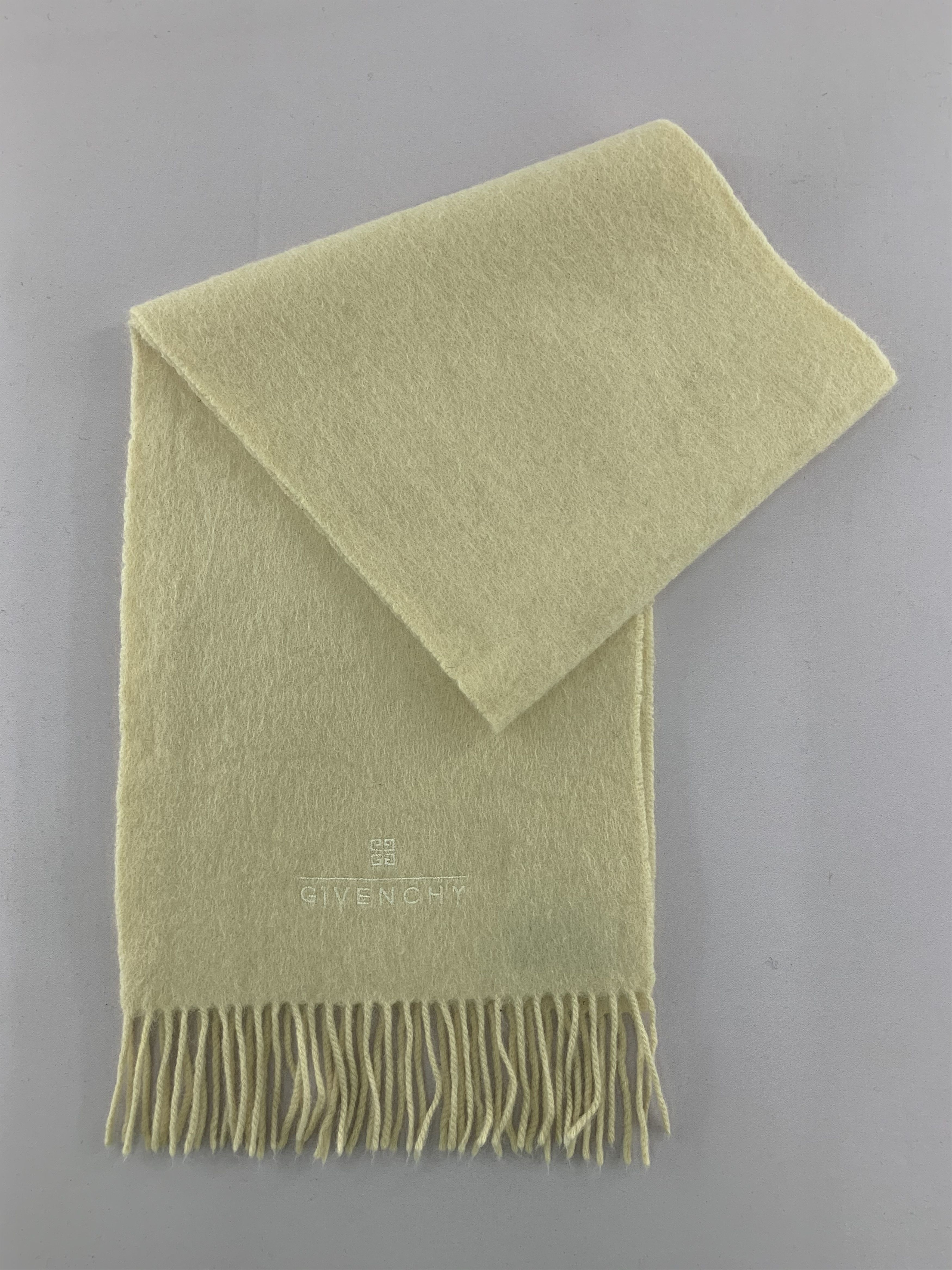 Givenchy Givenchy Scarf Cashmere Muffler Neck Wrap BL5047 Size ONE SIZE - 2 Thumbnail