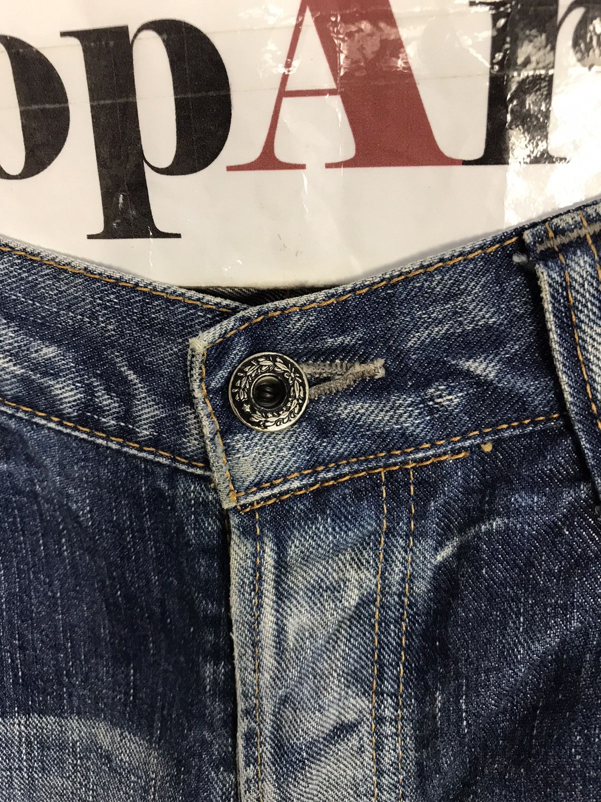 Japanese Brand × Johnbull × Vintage Vintage John Bull Selvedge Workwear Design Denim Jeans Size US 30 / EU 46 - 11 Thumbnail