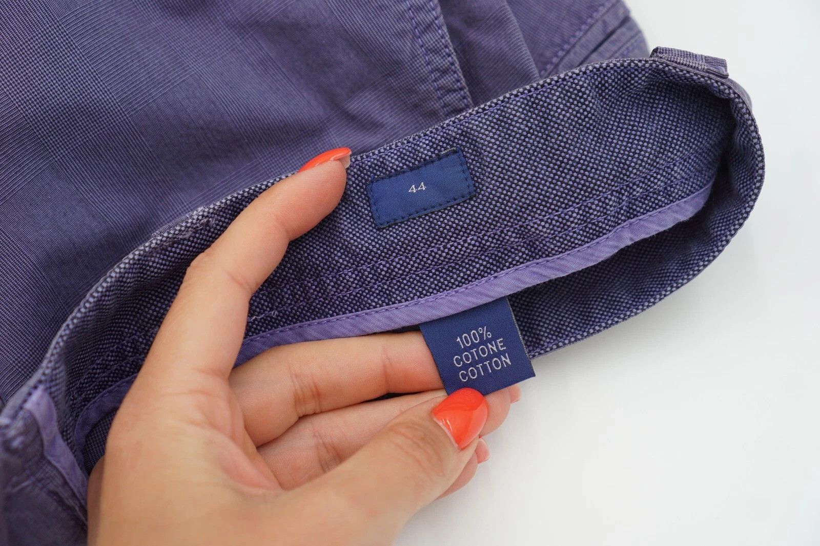 Suitsupply Men Suitsupply Cargo Pants Purple Casual Size UK/US34 Size US 34 / EU 50 - 5 Thumbnail