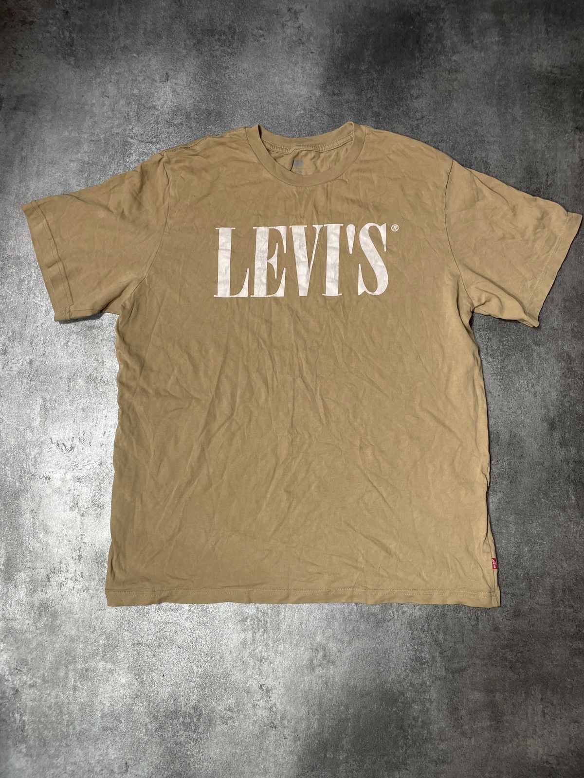 Levi's × Vintage 🔥Offers🔥Levis Tee Spellout Hype Streetwear Size US L / EU 52-54 / 3 - 1 Thumbnail