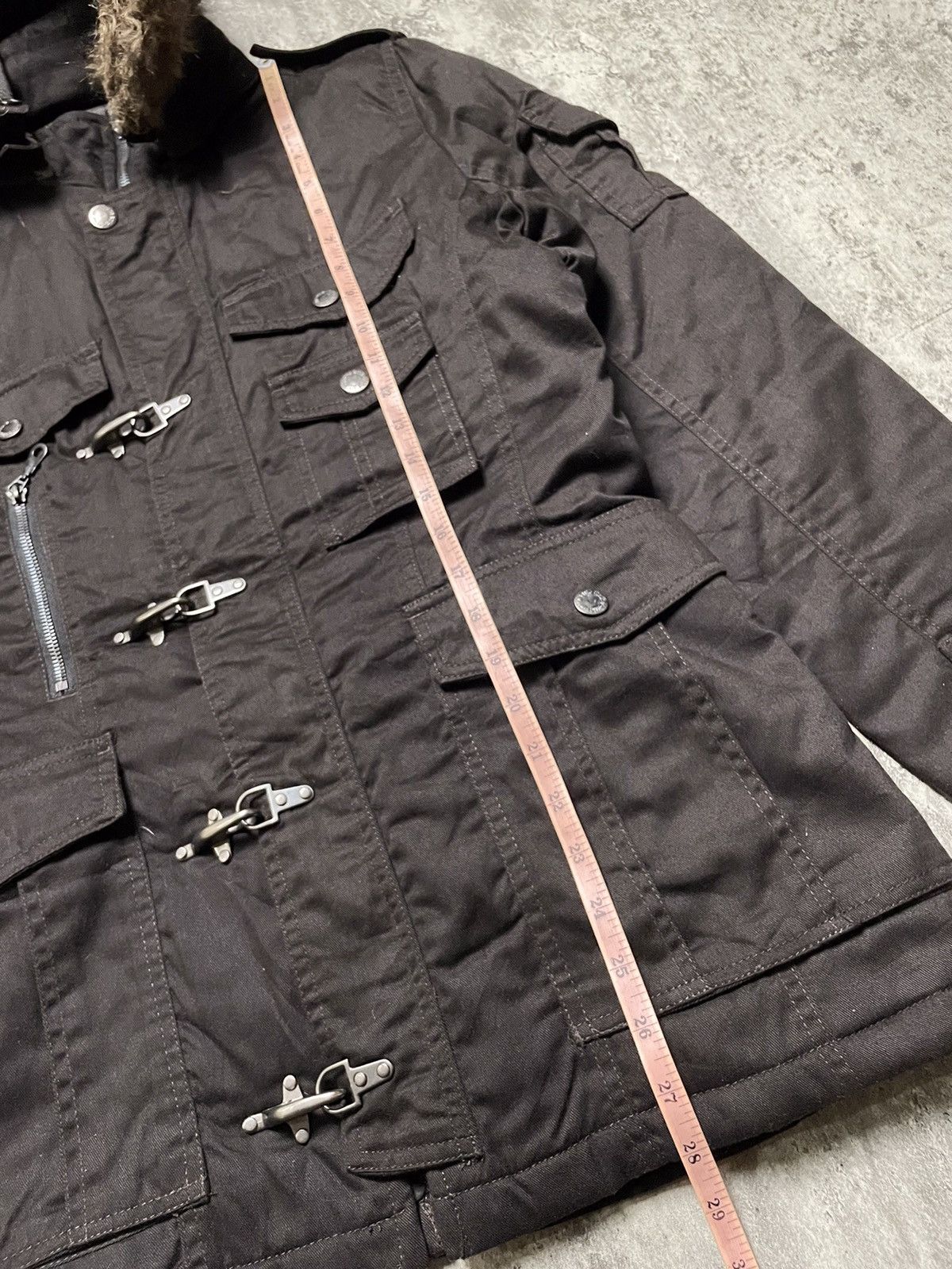 In The Attic In The Attic Fur Hooded Parka Jacket Vkei Style Size US M / EU 48-50 / 2 - 9 Thumbnail