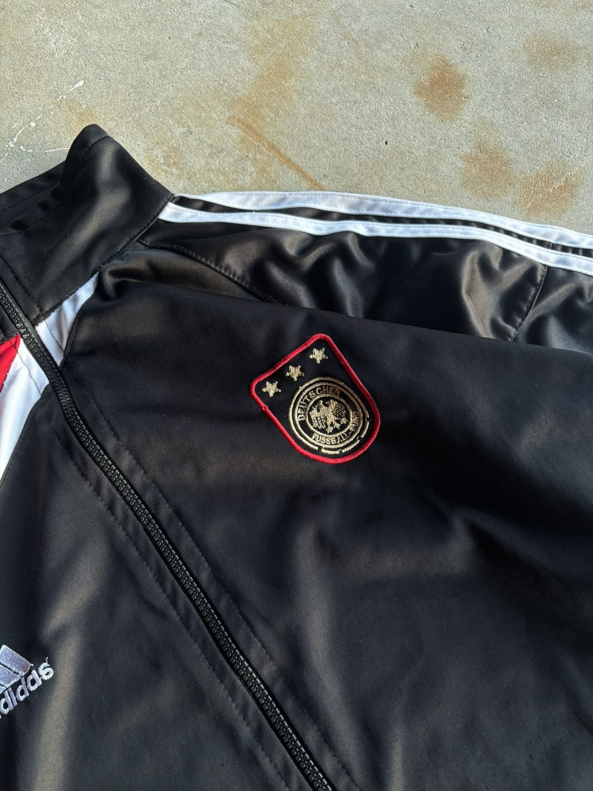 Adidas Vintage 90s Team Germany Futbol Track Jacket Size US L / EU 52-54 / 3 - 3 Thumbnail