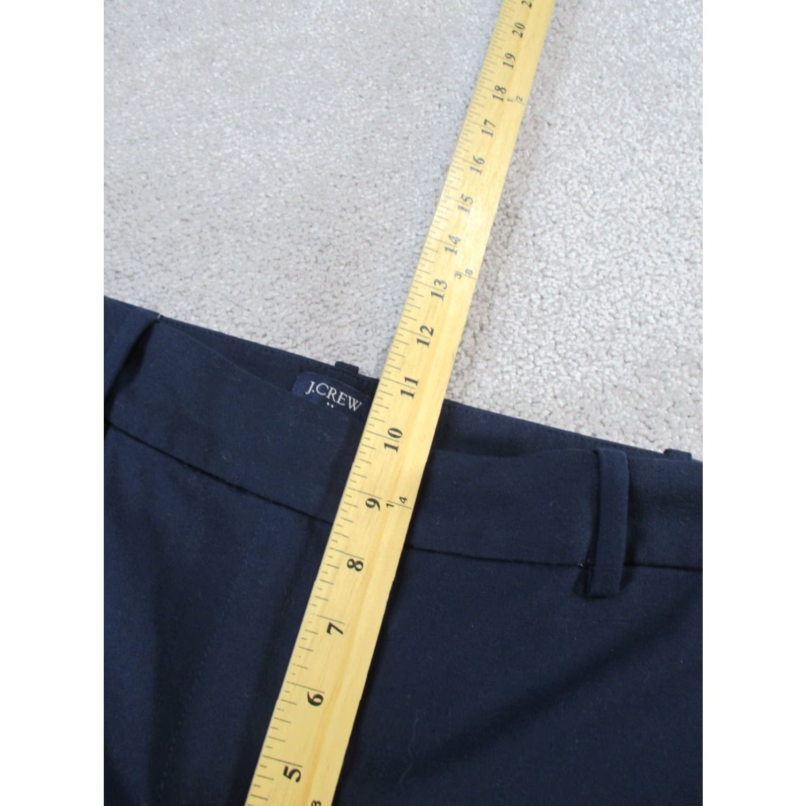 J.Crew J. Crew Dress Pants Womens 8P Ruby Crop Navy Blue NEW Dress Pants Women Petite 8P Blue Navy JSK? Size 30" / US 8 / IT 44 - 7 Thumbnail