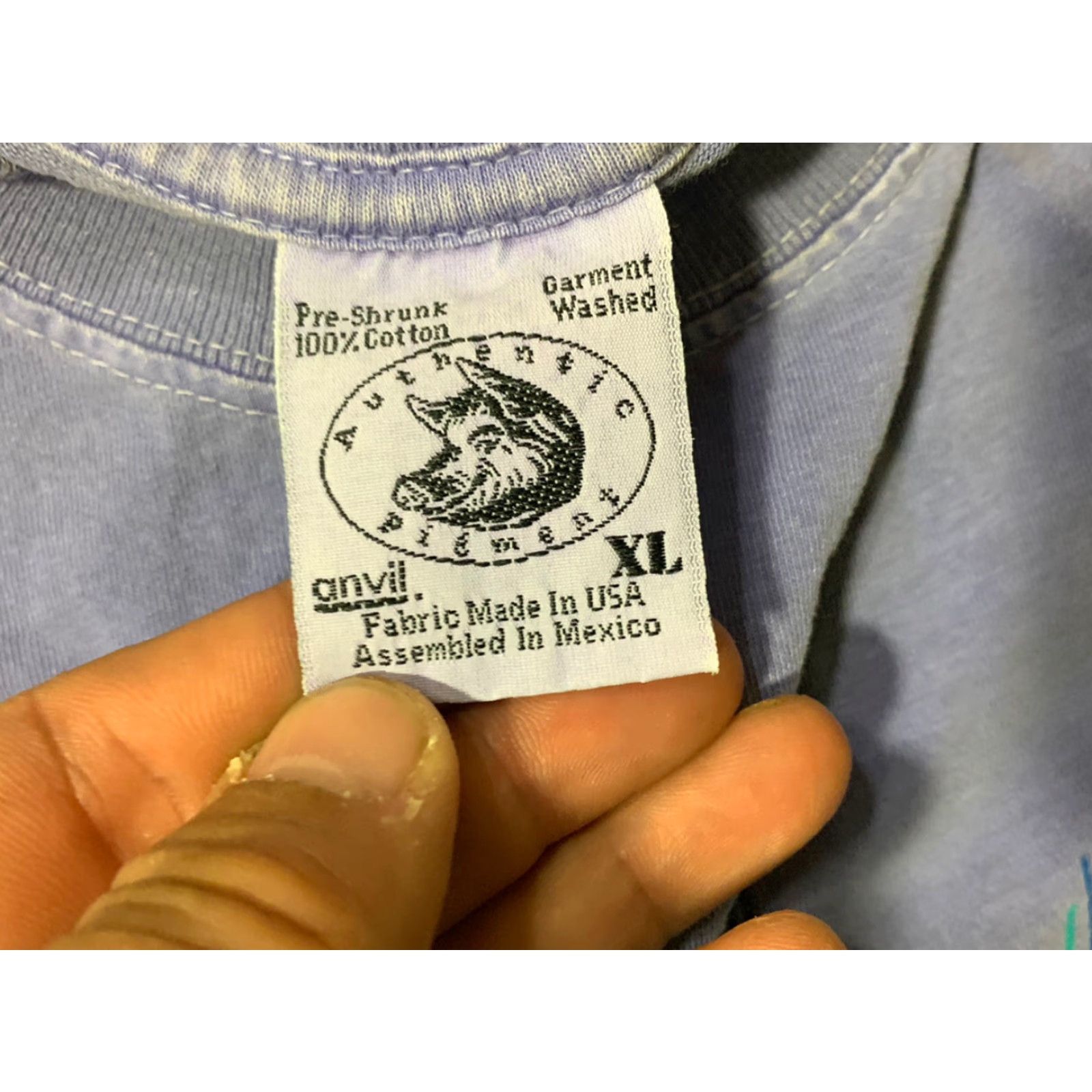 Vintage VINTAGE 90s Pigment Art Fest Scottsdale Arizona Blue T Shirt Adult XL Mens Size US XL / EU 56 / 4 - 5 Thumbnail