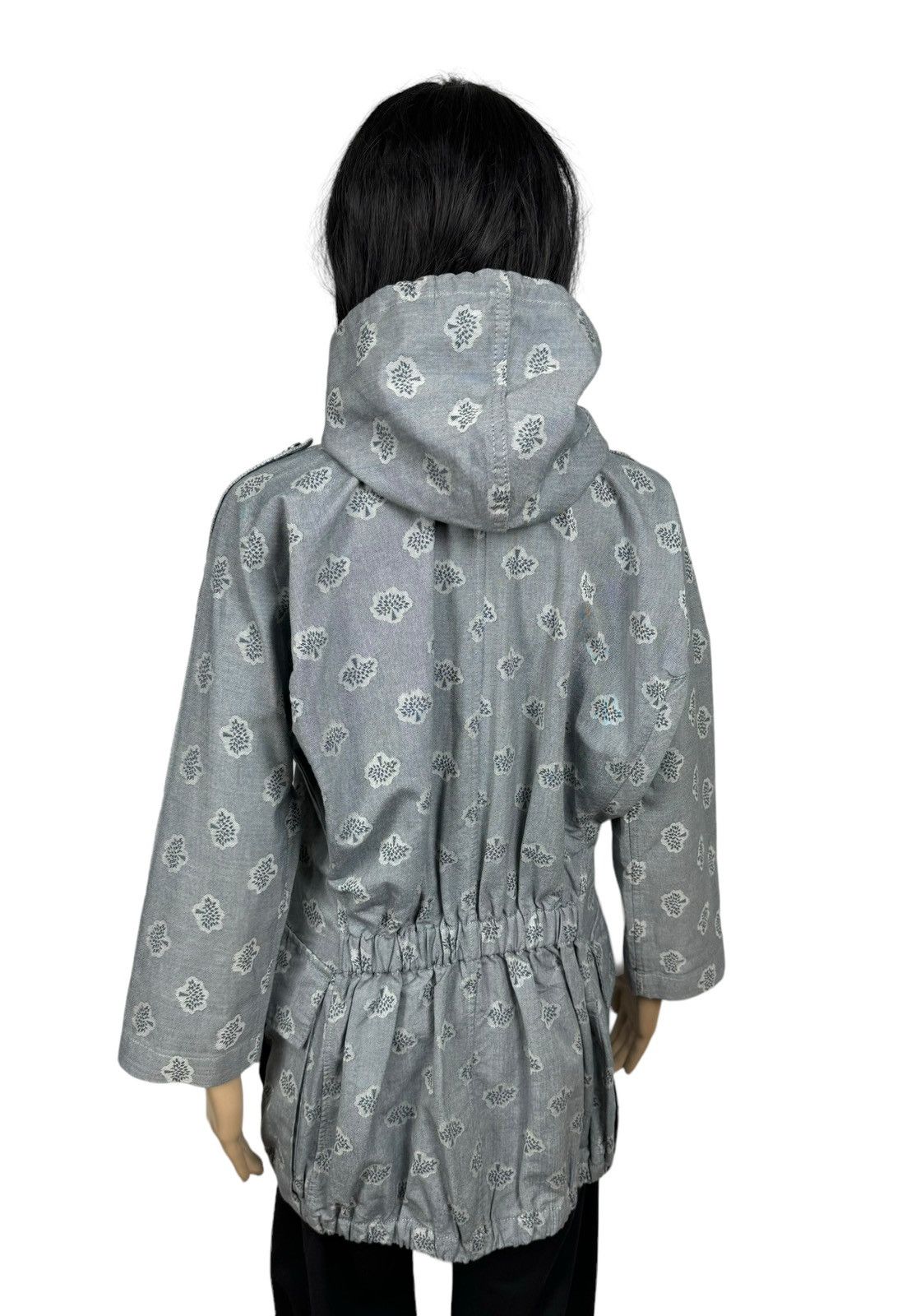 Mulberry Mulberry Monogram Printed Cotton Parka Jacket size US 4 Size S / US 4 / IT 40 - 8 Thumbnail